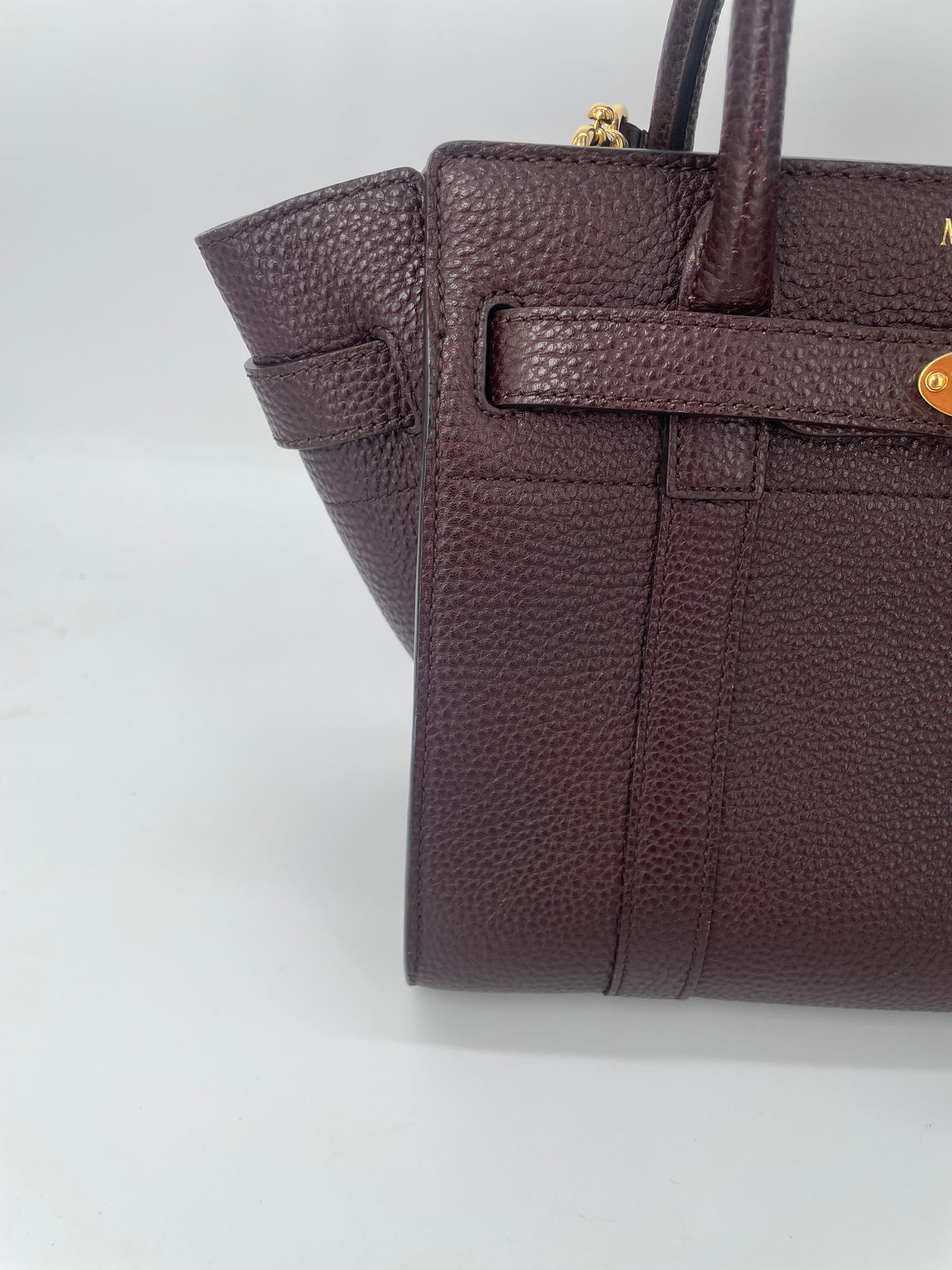 Preloved Mulberry Zipped Bayswater Crossbody Tote, Mini
