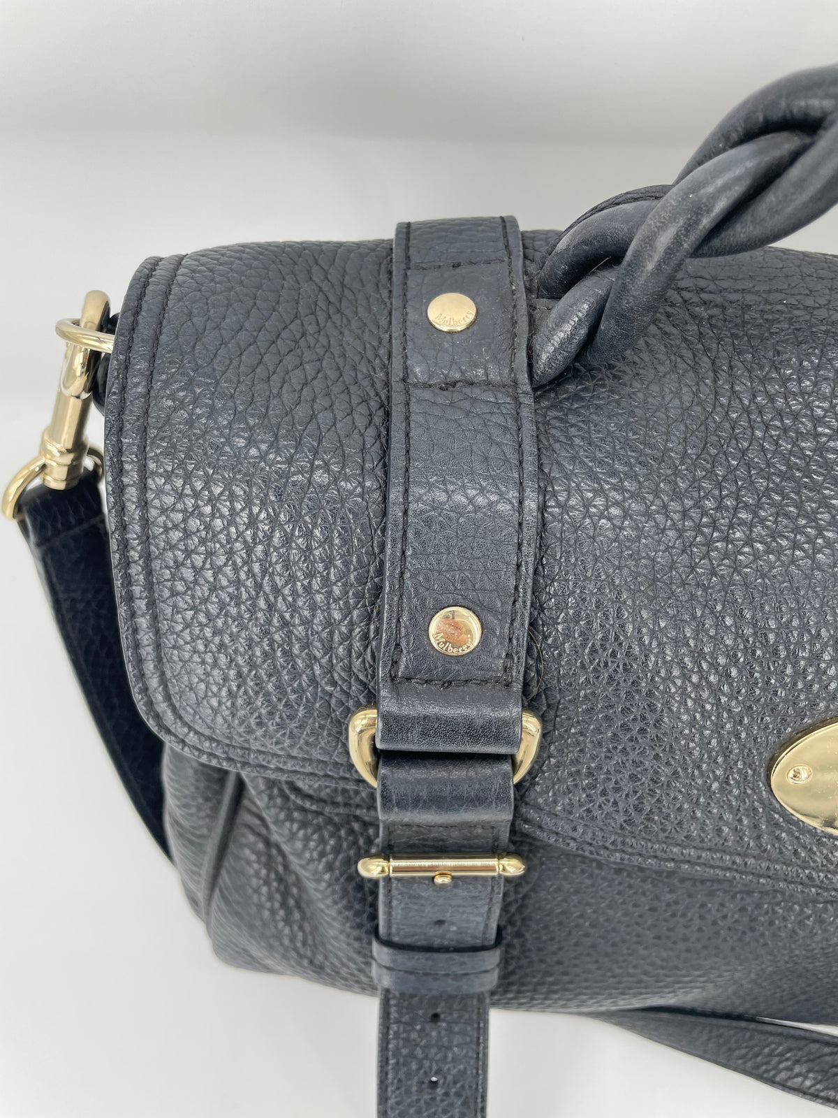 Preloved Mulberry Alexa Satchel Bag, Medium