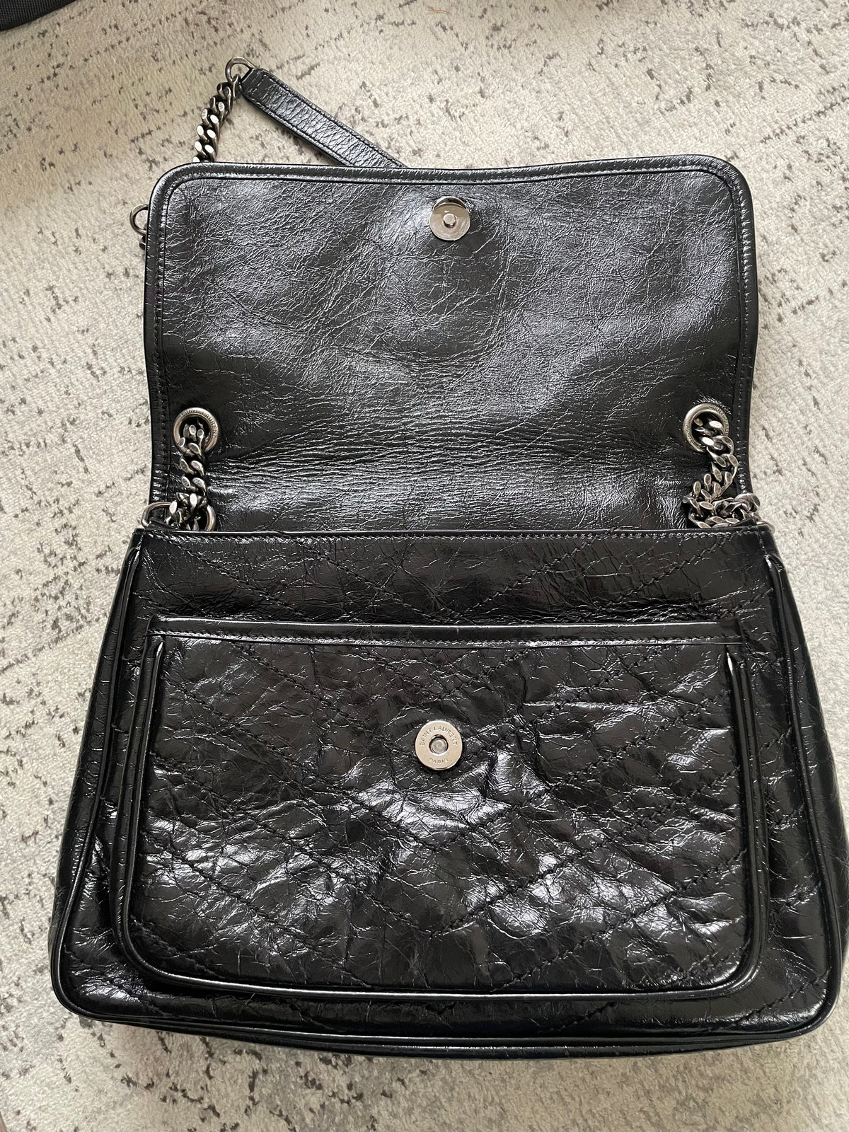 Preloved Saint Laurent Niki Shoulder Bag, Medium
