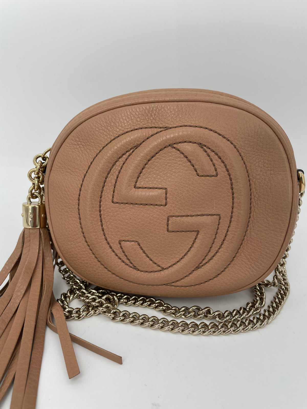 Preloved Gucci Soho Chain Crossbody Bag, Mini
