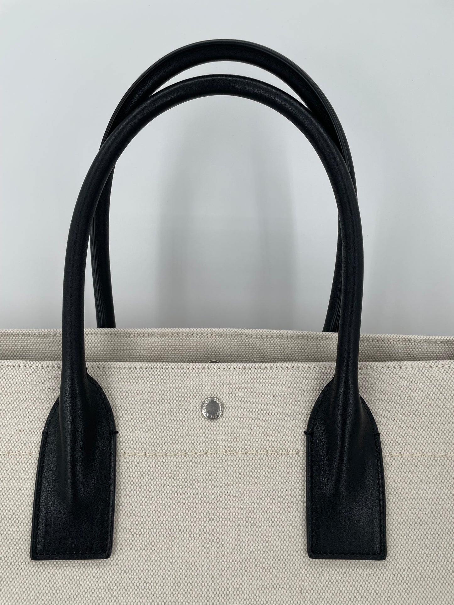 Preloved Yves Saint Laurent Rive Gauche Linen Tote Bag, Large