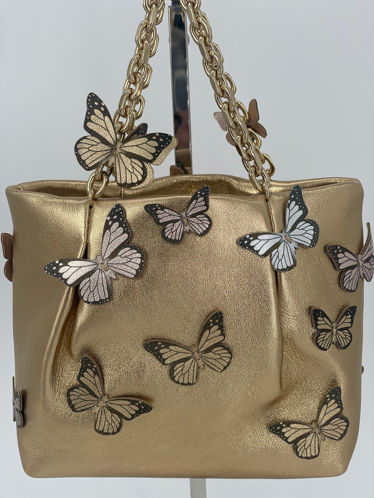 Preloved Aquazzura Papillion Tote Bag, Mini