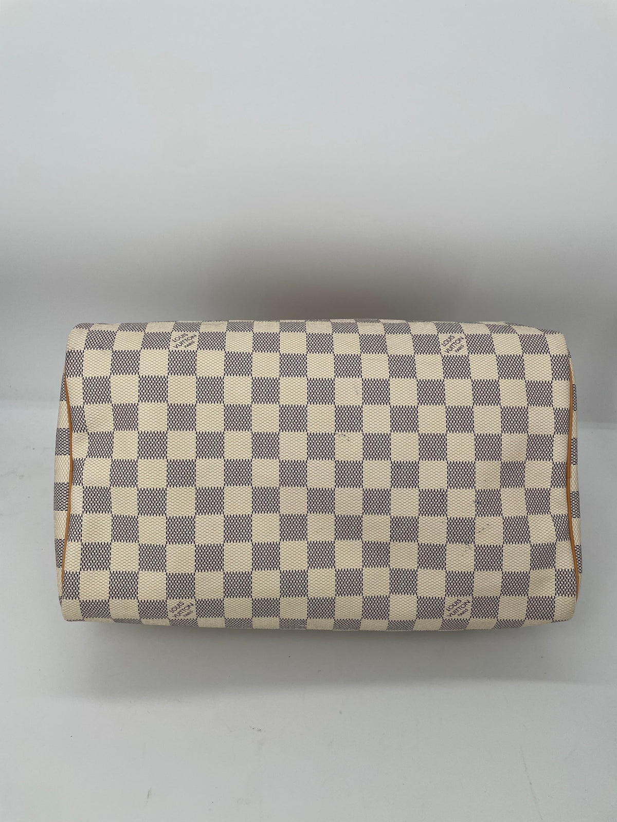 Preloved Louis Vuitton Damier Azur Speedy 30 Boston Bag