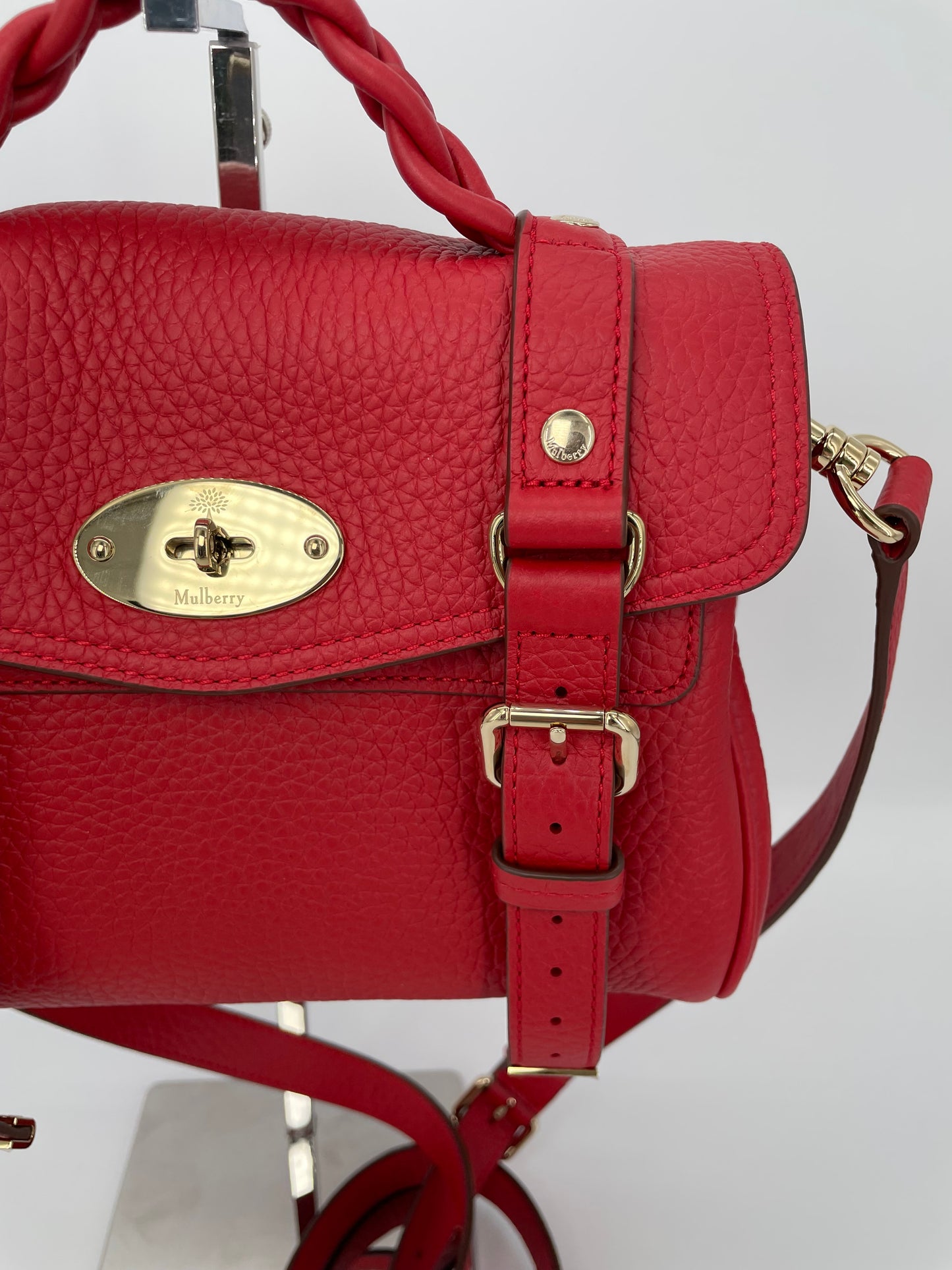 Preloved Mulberry Alexa Satchel Bag, Mini