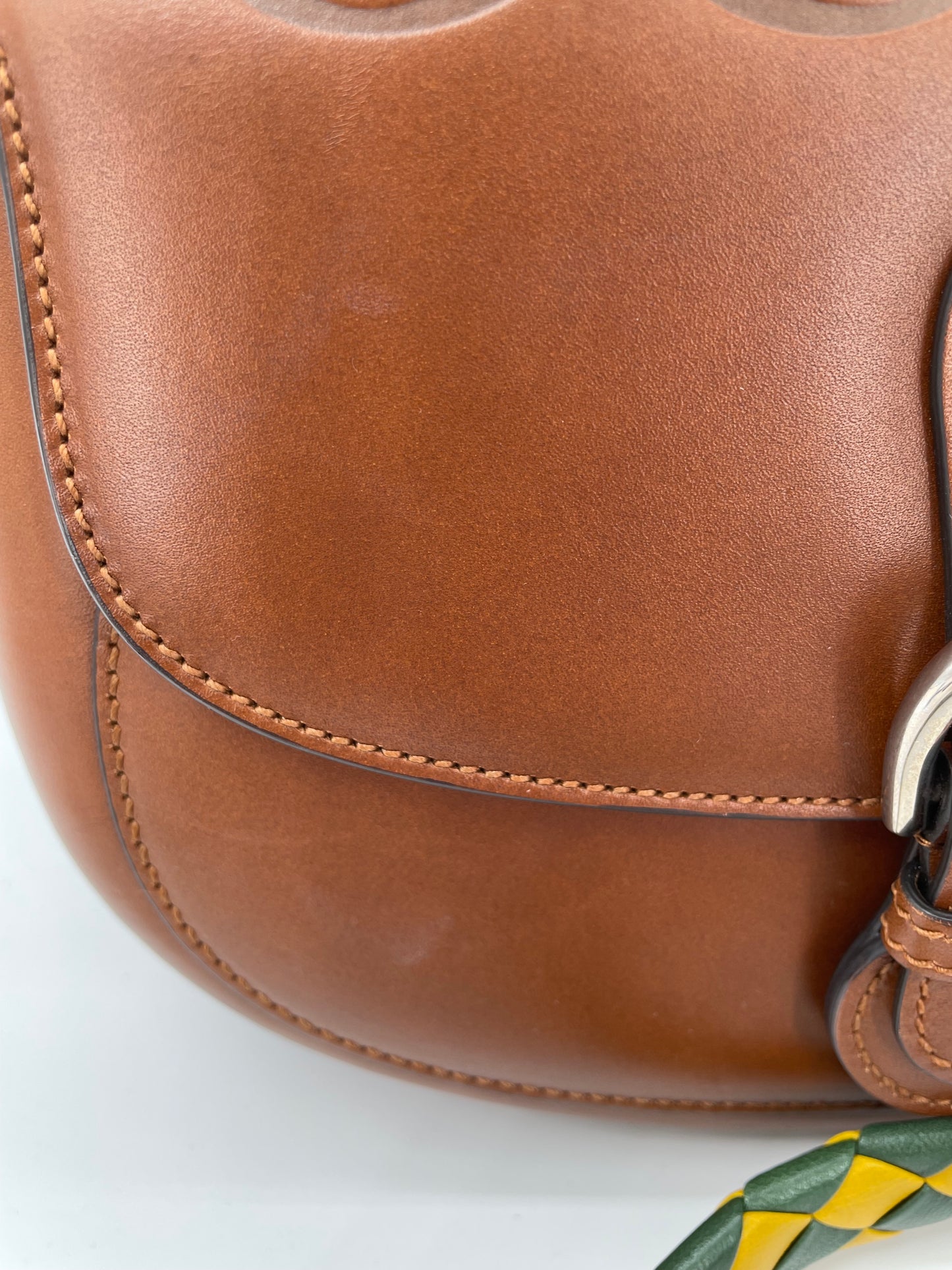 Preloved Gucci Embossed Aria Logo bag, Small