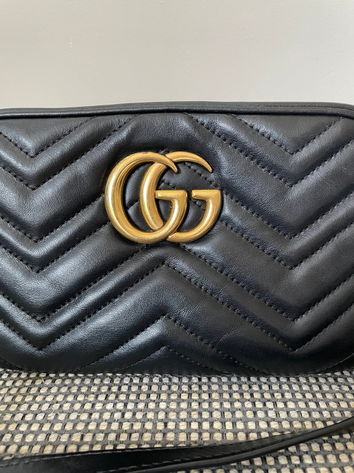 Preloved Gucci Marmont Shoulder Bag, Small
