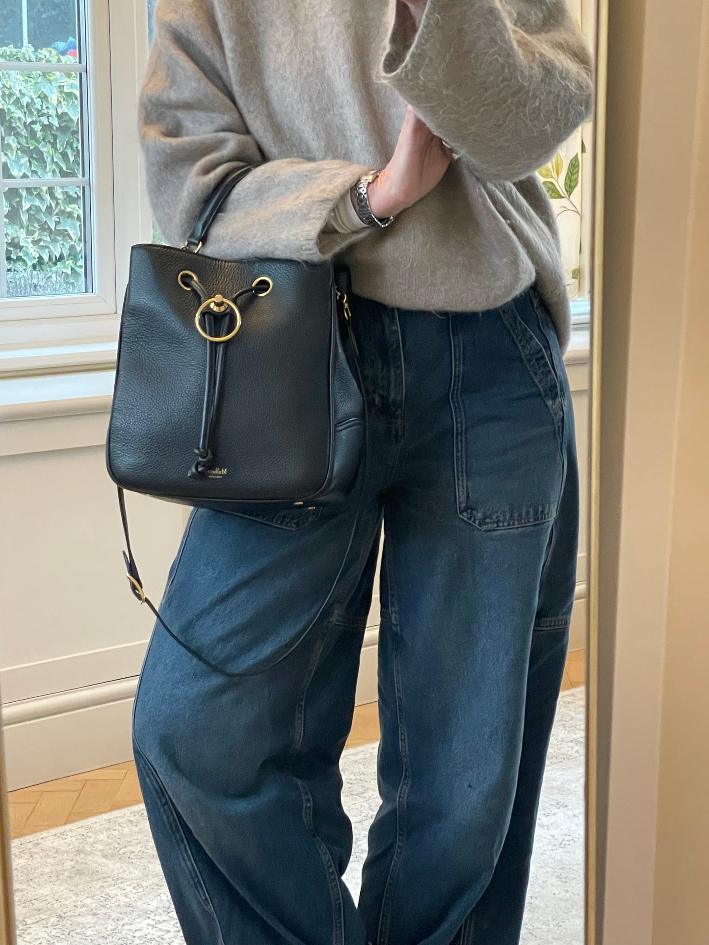 Preloved Mulberry Hampstead Bucket Bag