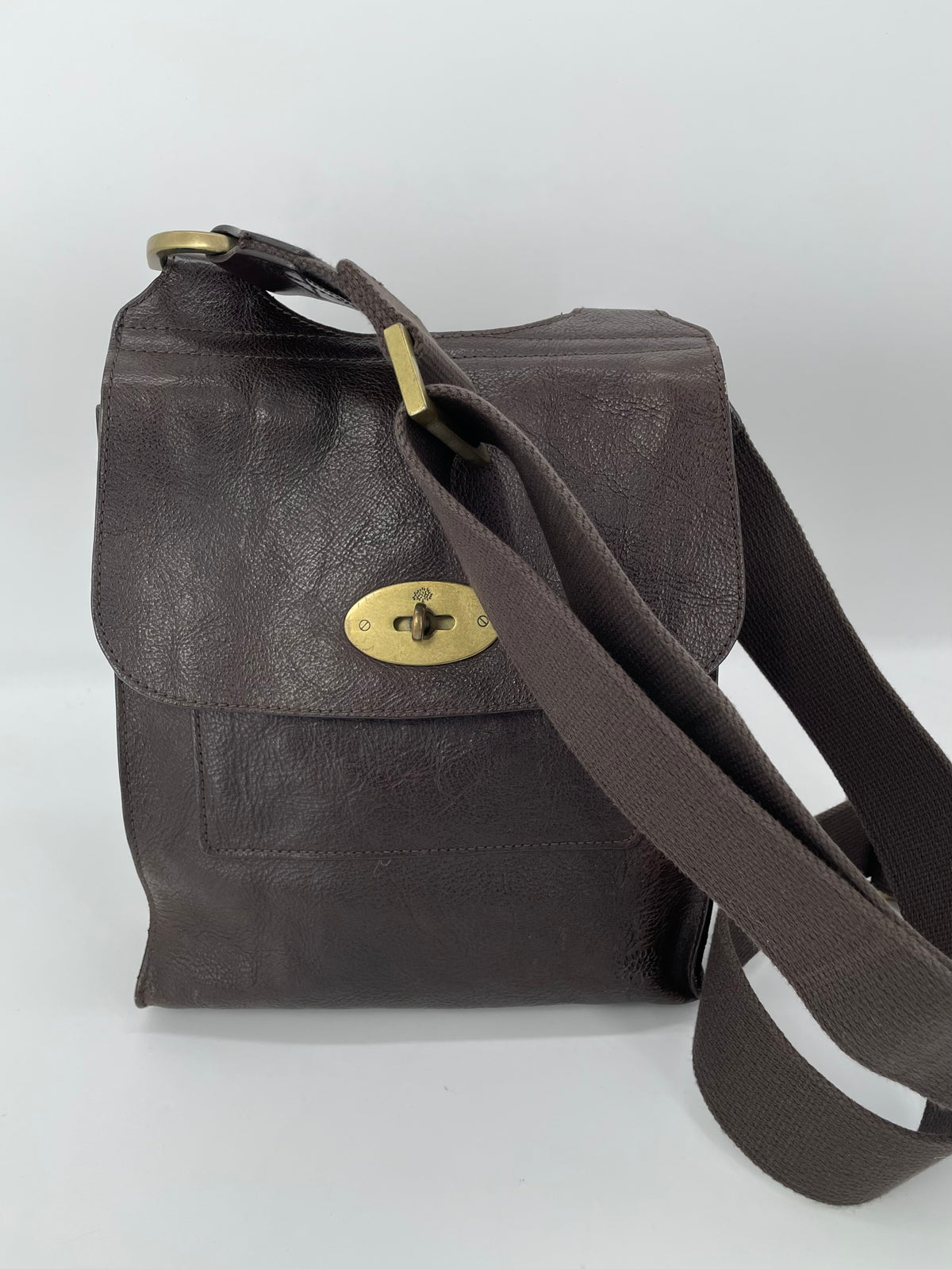 Preloved Antony Messenger Crossbody Bag, Small