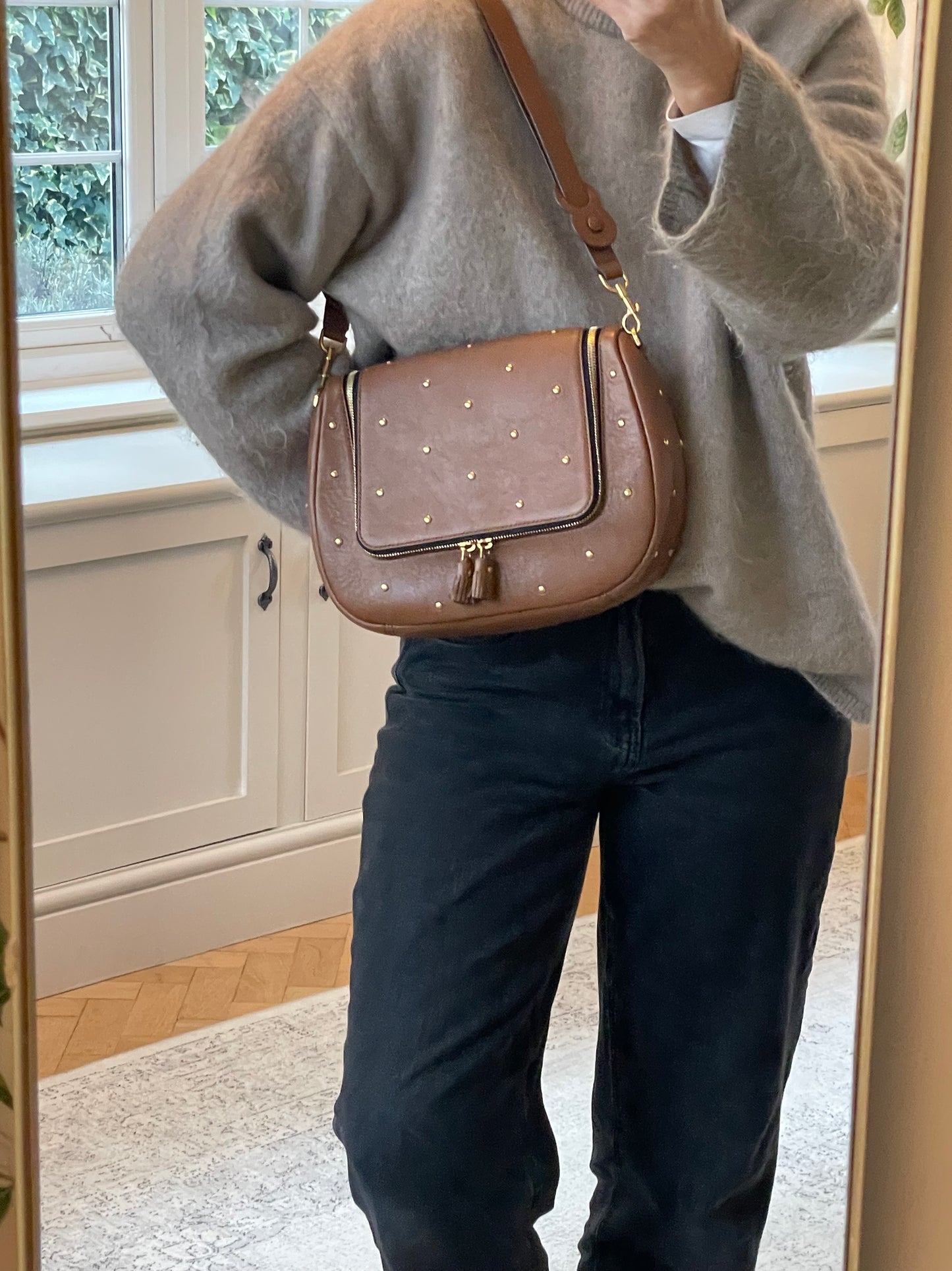 Preloved Anya Hindmarch Vere Satchel Bag, Medium