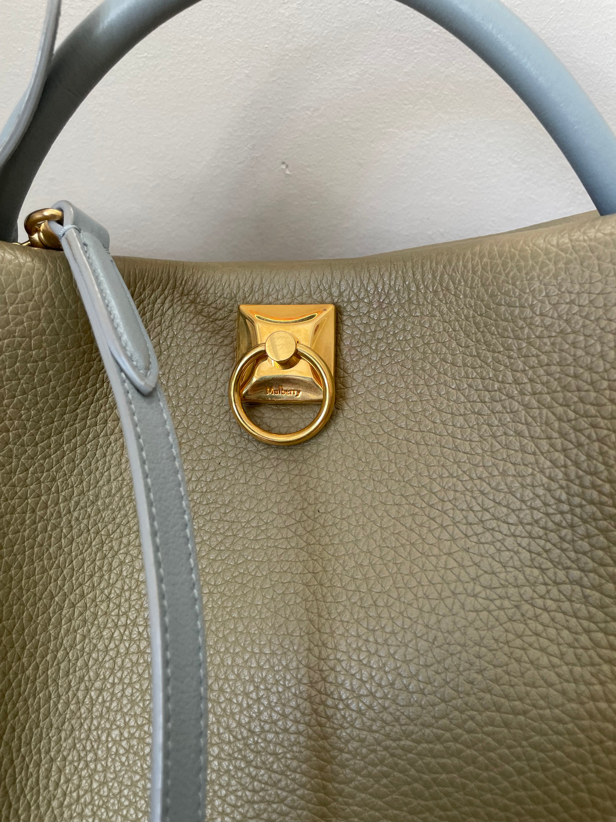 Preloved Mulberry Iris Top Handle Bag, Limited Edition, Large