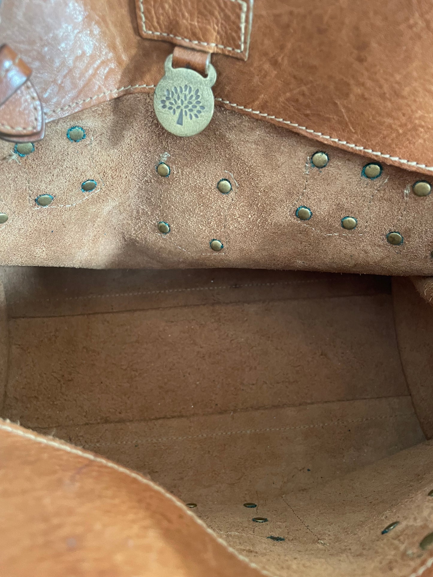 Preloved Mulberry Vintage Roxanne Satchel Shoulder Bag, Small
