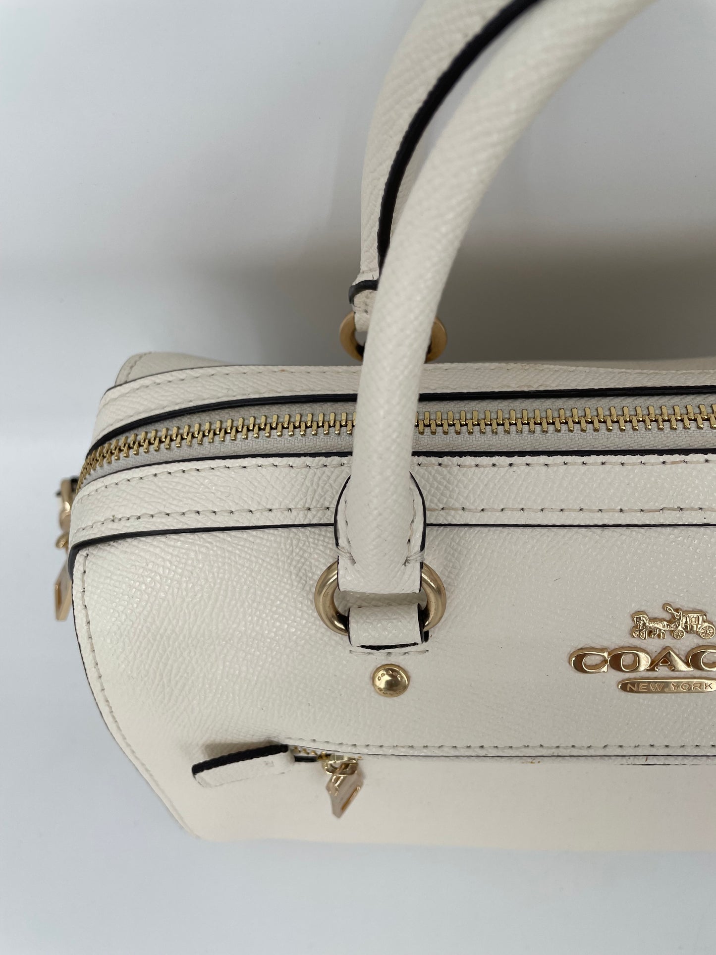 Preloved Coach Rowan Two Way Bowling Bag