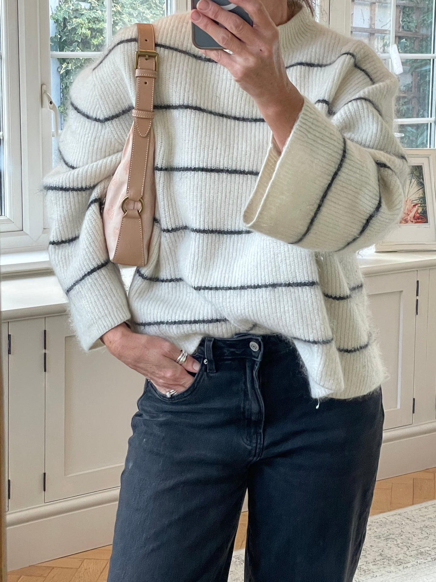 Preloved Mulberry, Vintage Jacquard Shoulder bag