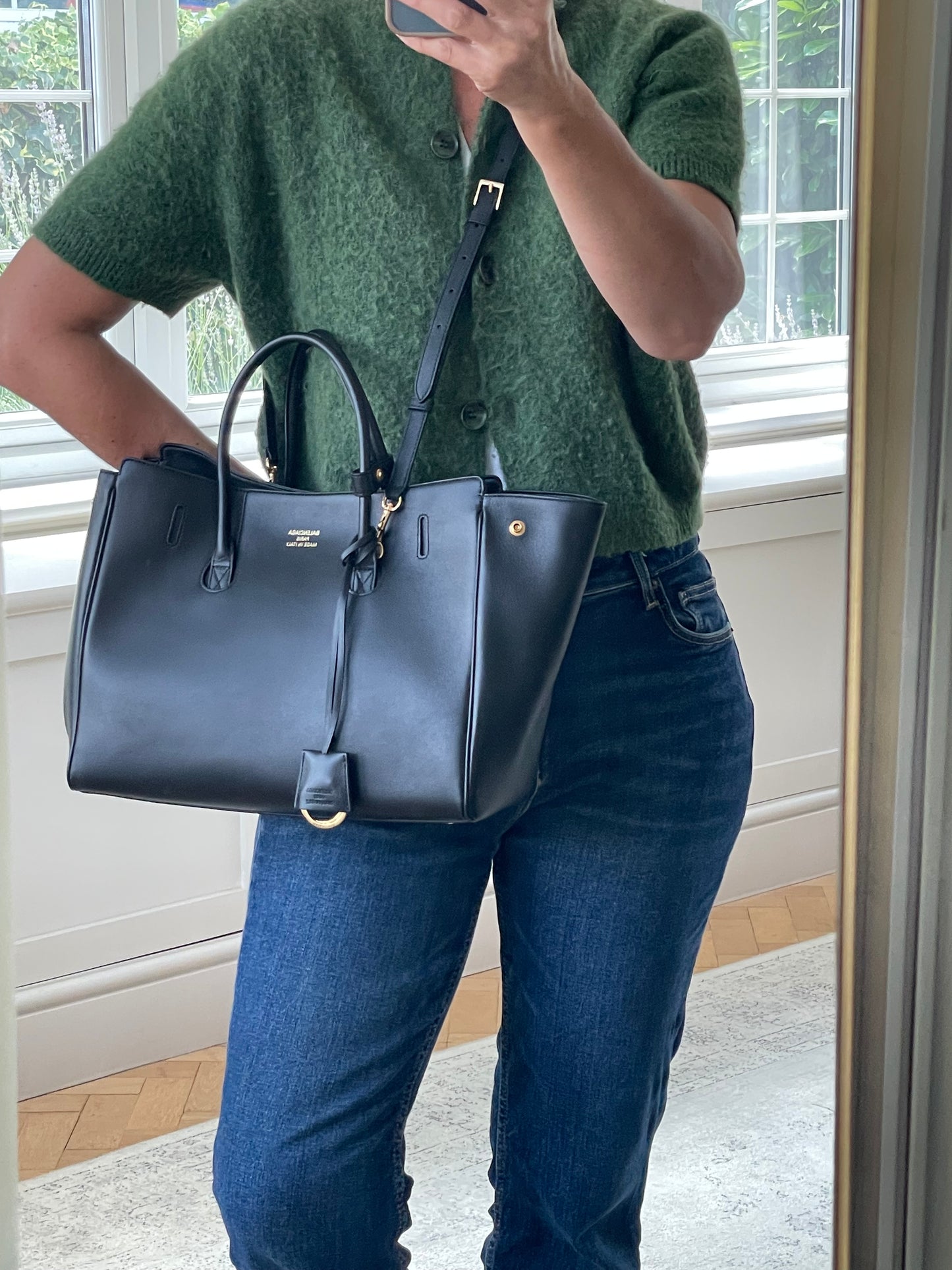 Preloved Balenciaga Hampton Tote Bag, Small