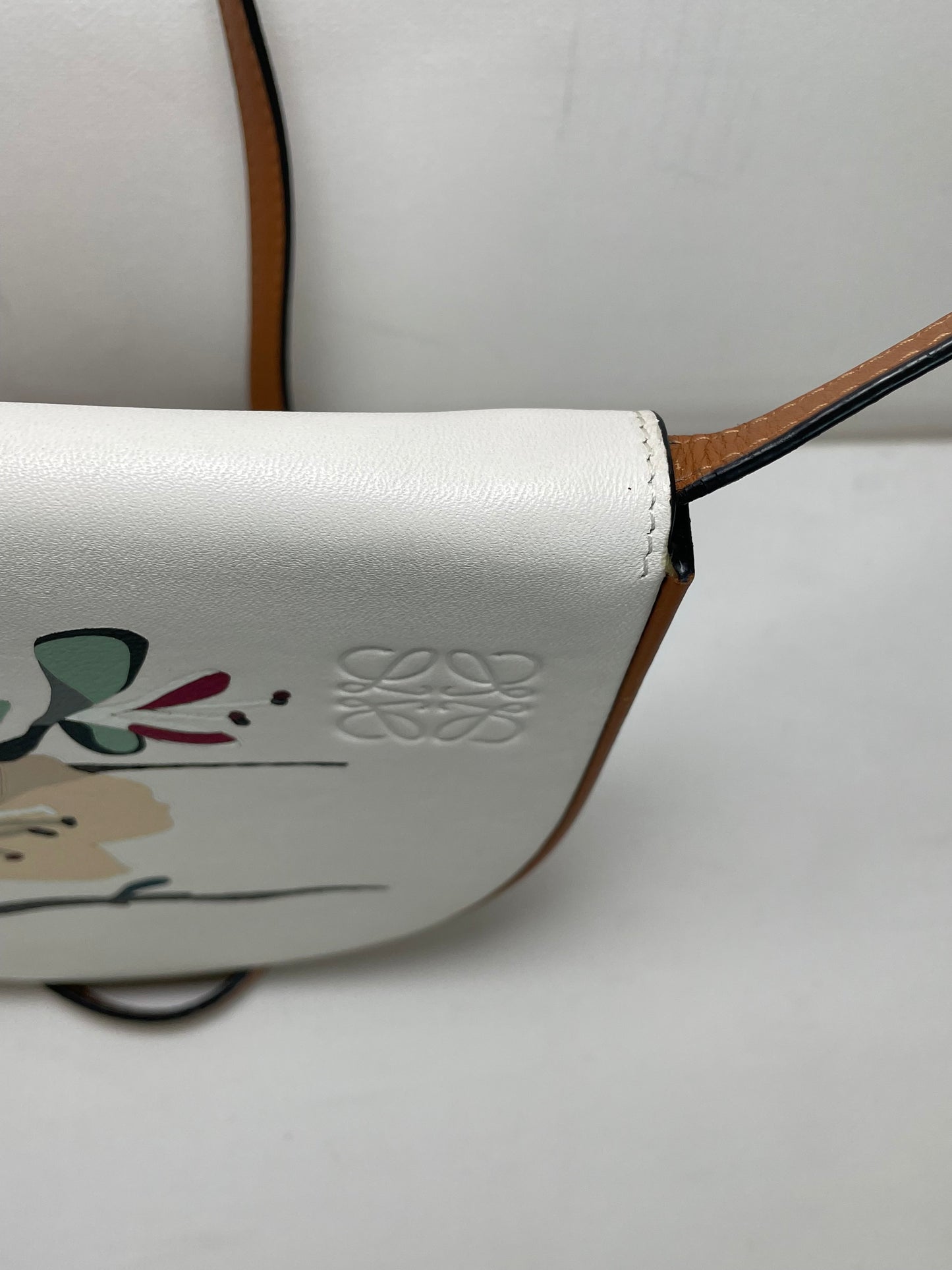 Preloved Loewe Botanical Heel Shoulder Bag