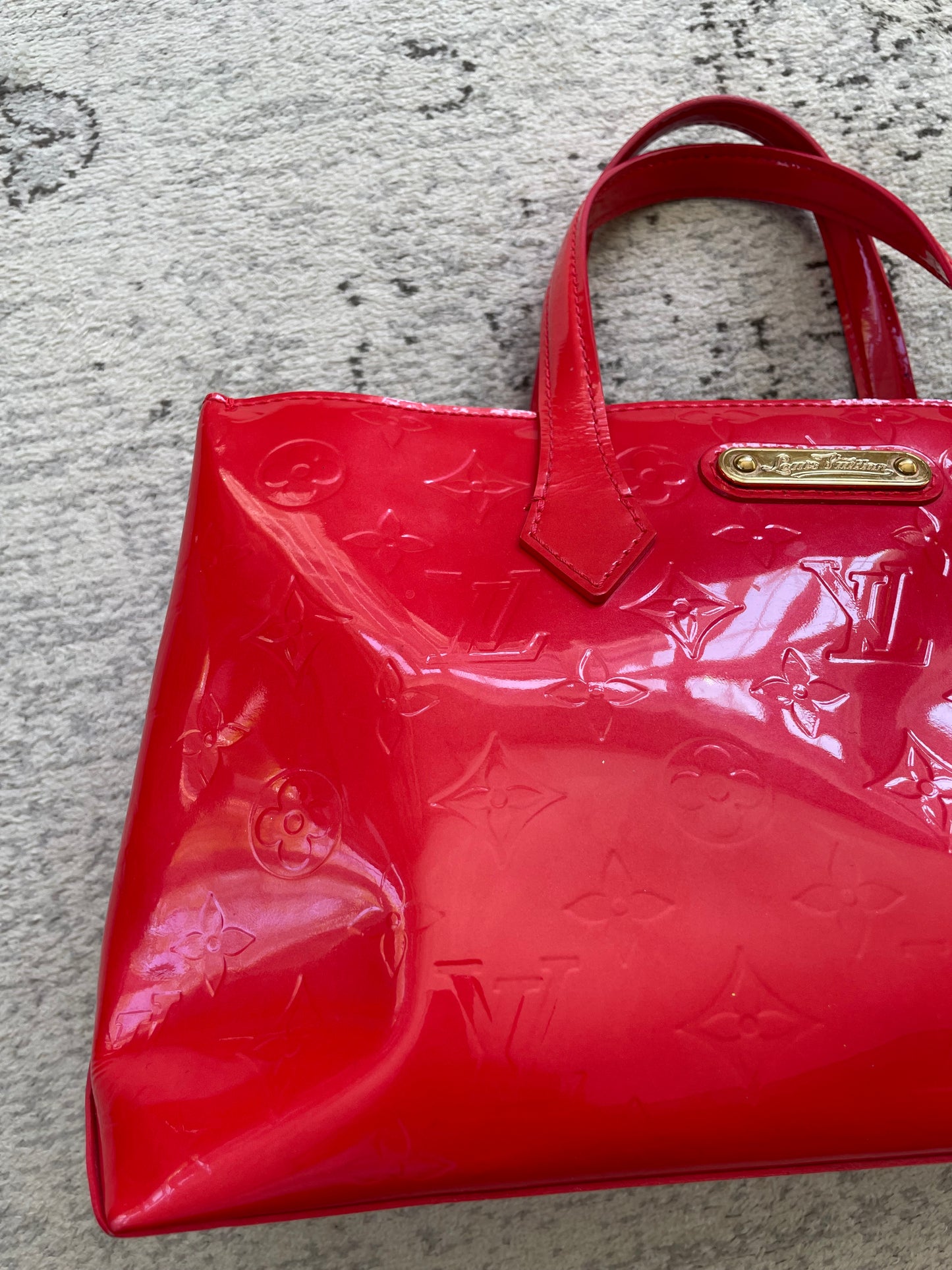 Preloved Louis Vuitton Wilshire Top Handle Tote Bag