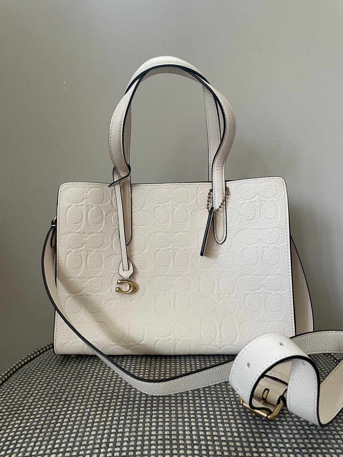 Preloved Coach Carter Carryall Tote Bag,