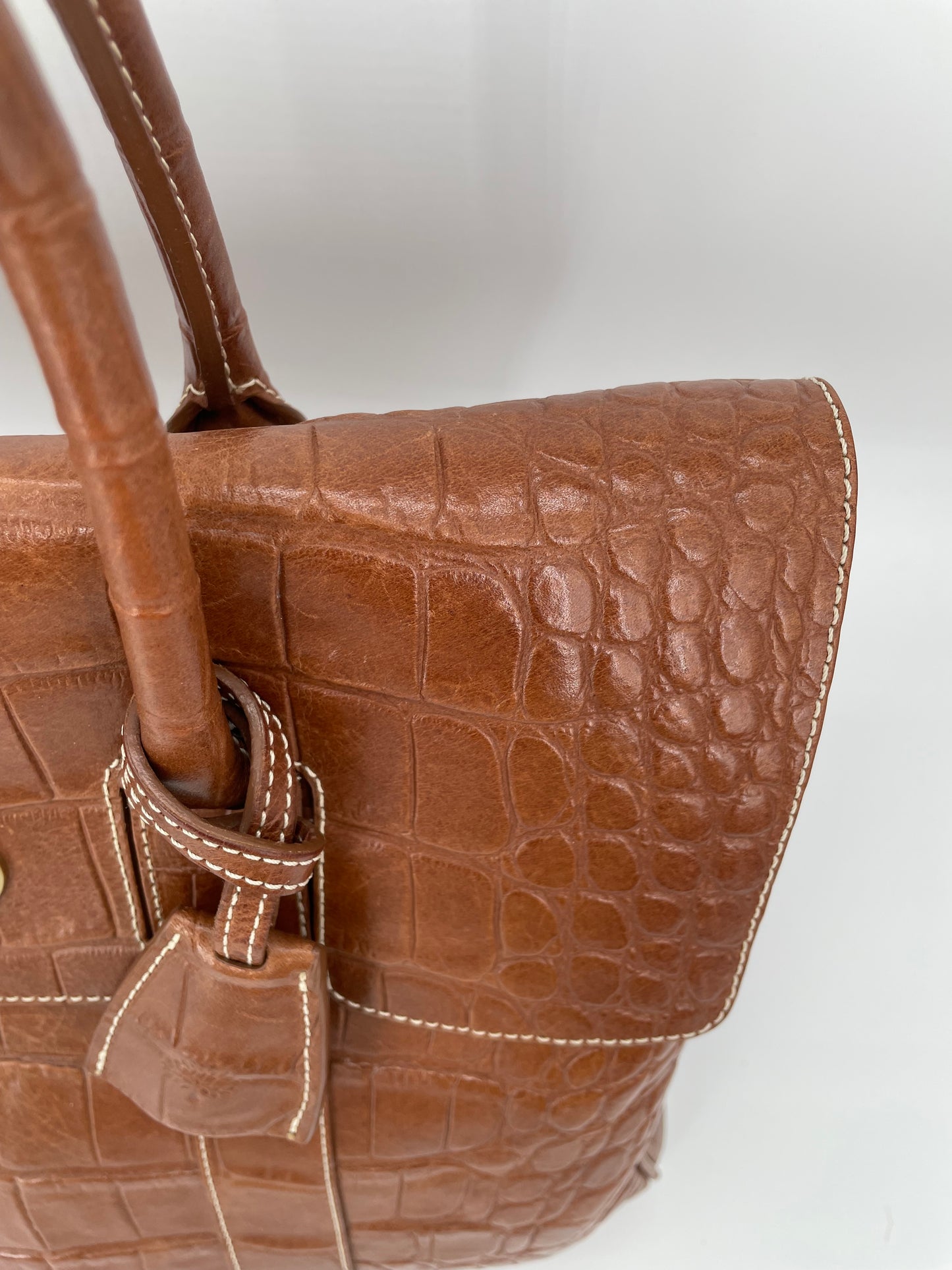 Preloved Mulberry Classic Bayswater Tote Bag, Large