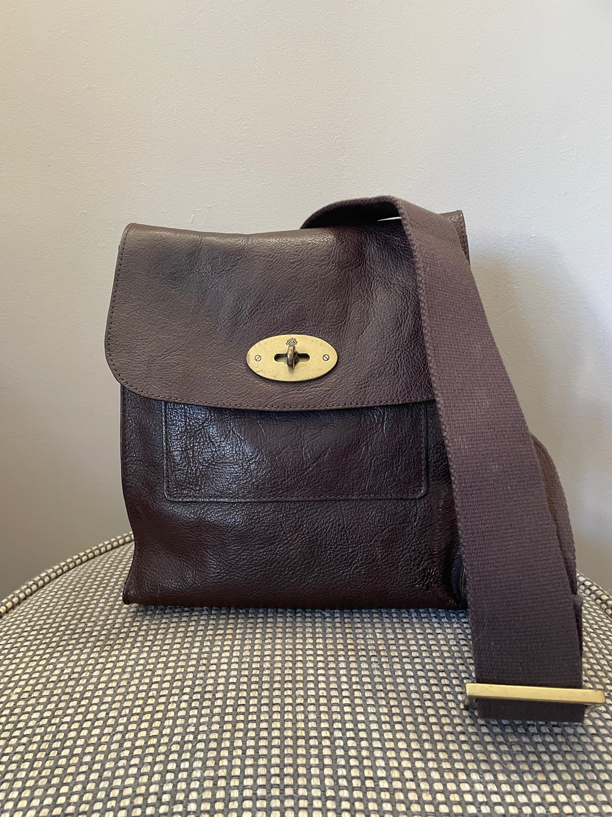 Preloved Antony Messenger Crossbody Bag, Small