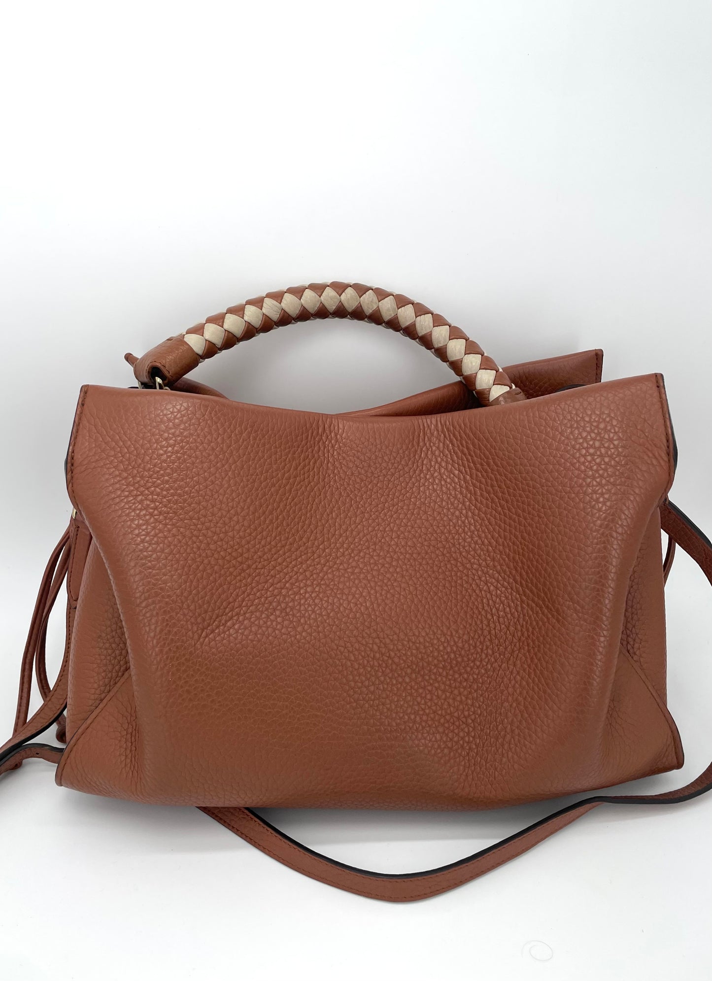 Preloved Mulberry Iris Top Handle Tote Bag, Large