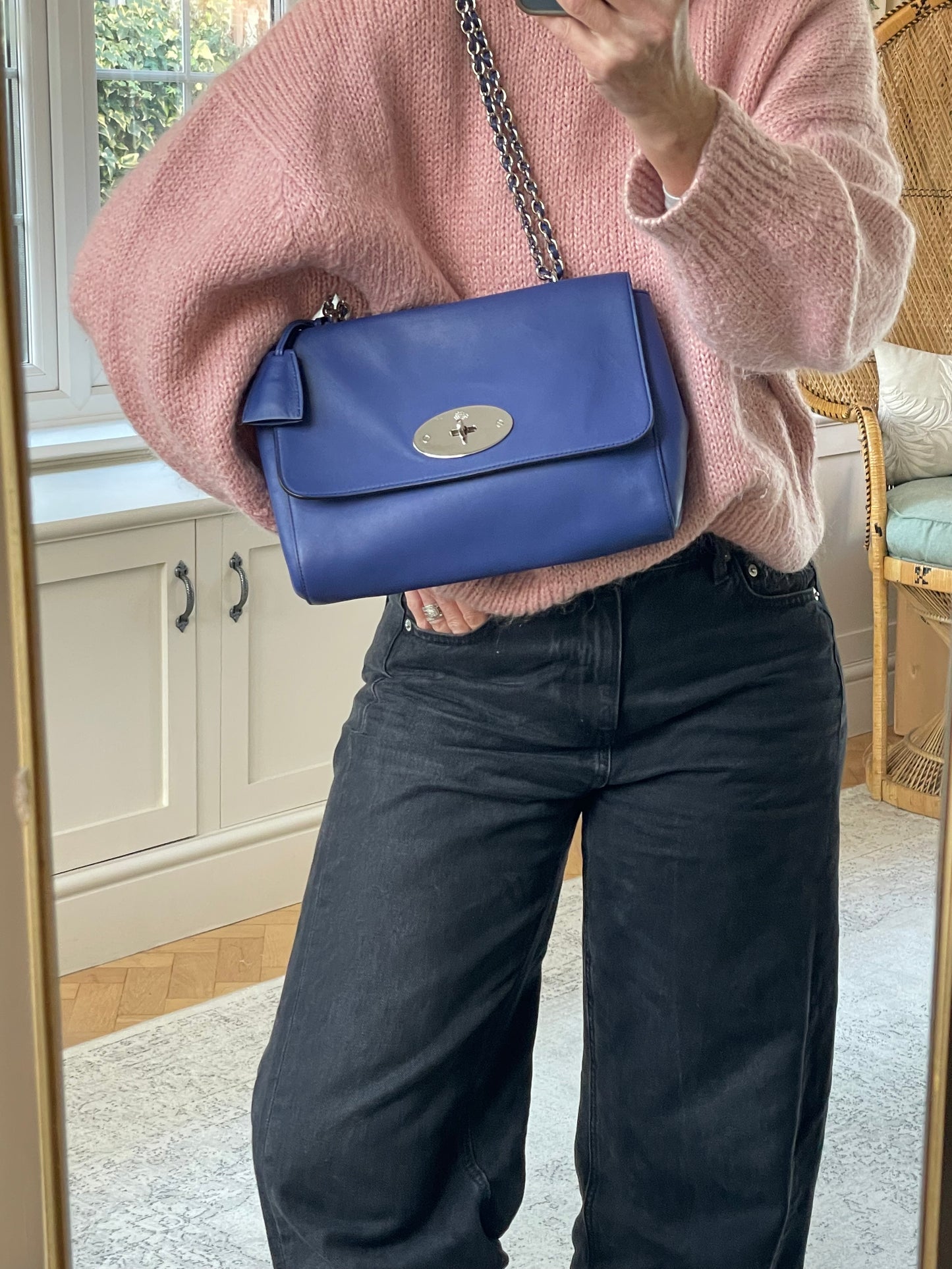 Preloved Mulberry Lily Bag, Medium