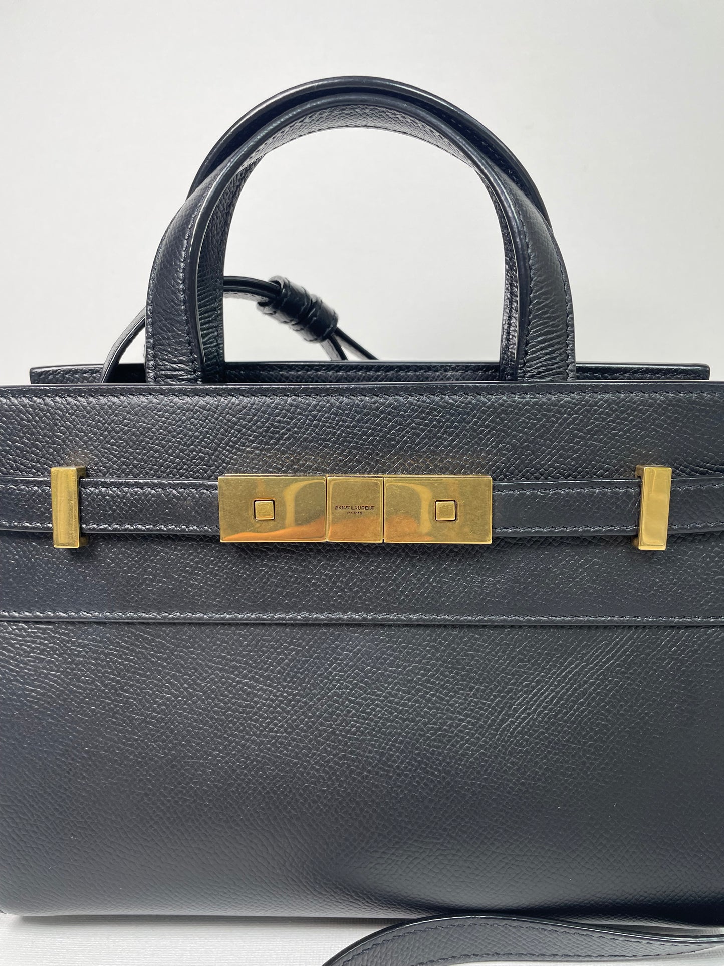 Preloved Saint Laurent Manhattan Tote Bag, Nano