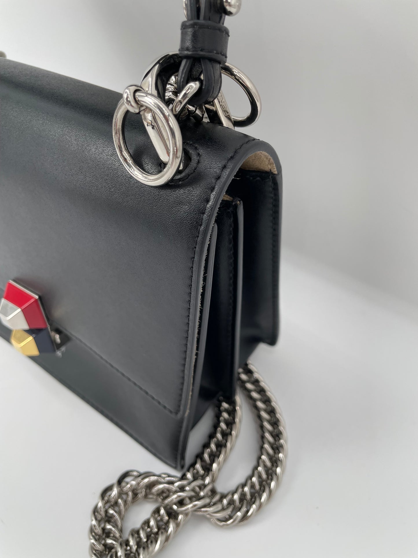 Preloved Fendi Kan I Two Way Shoulder Bag, Small