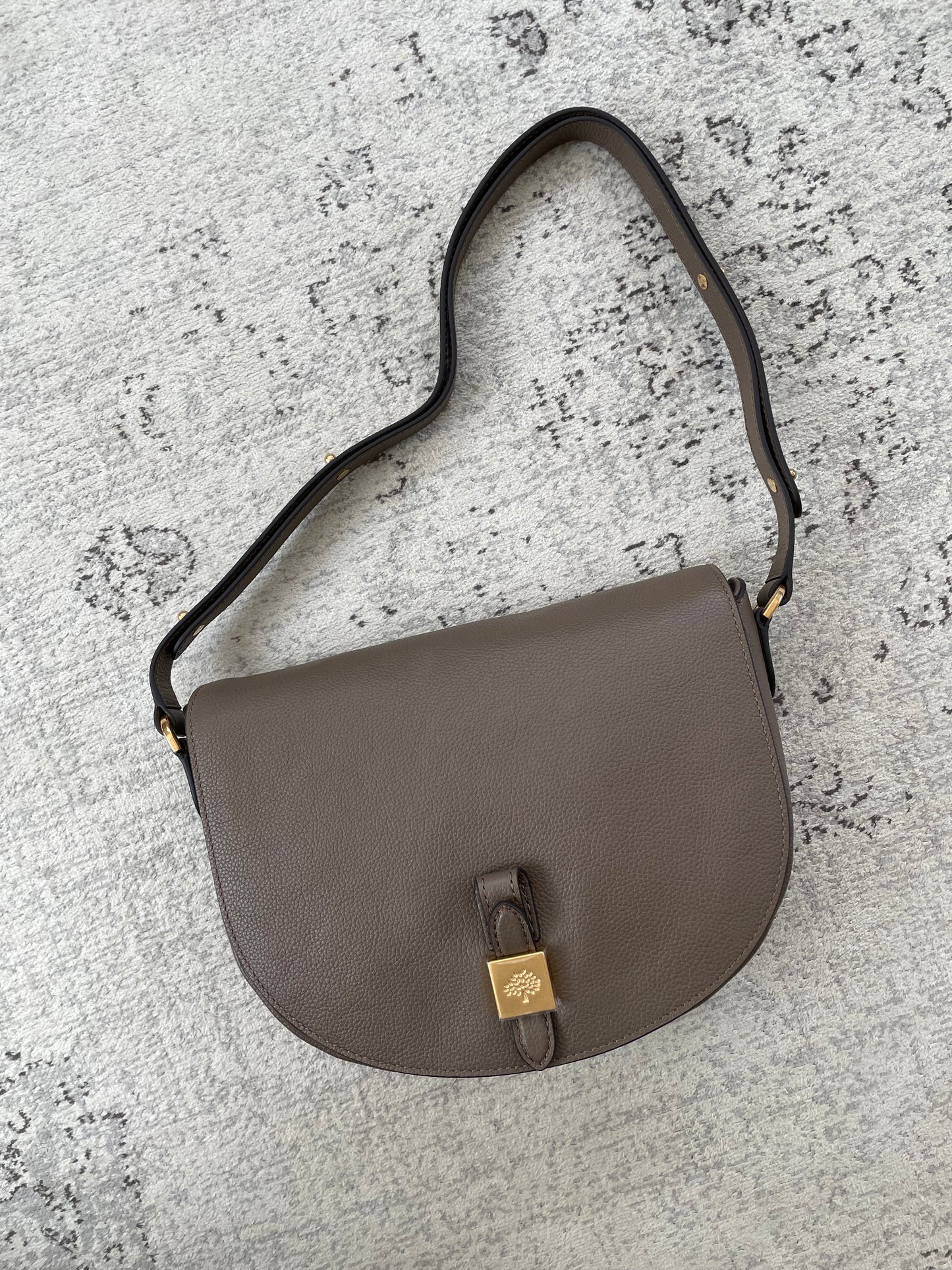 Preloved Mulberry Tessie Satchel Shoulder Bag