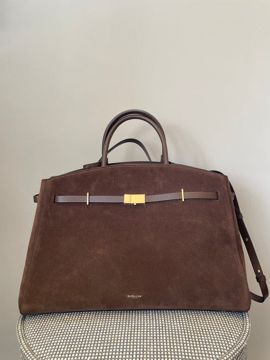 Preloved DeMellier Hudson Tote Bag with Long Strap, Large