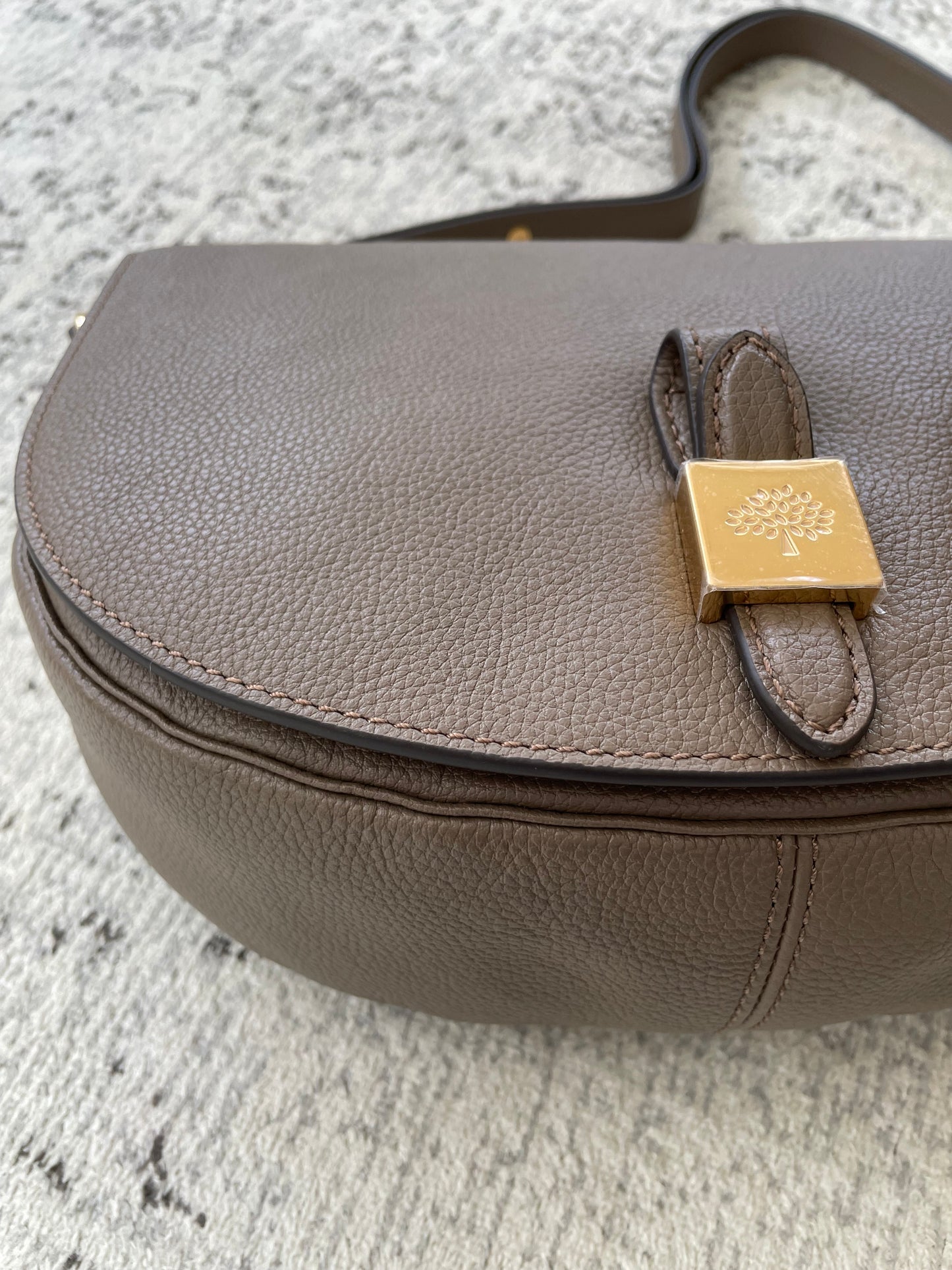 Preloved Mulberry Tessie Satchel Shoulder Bag