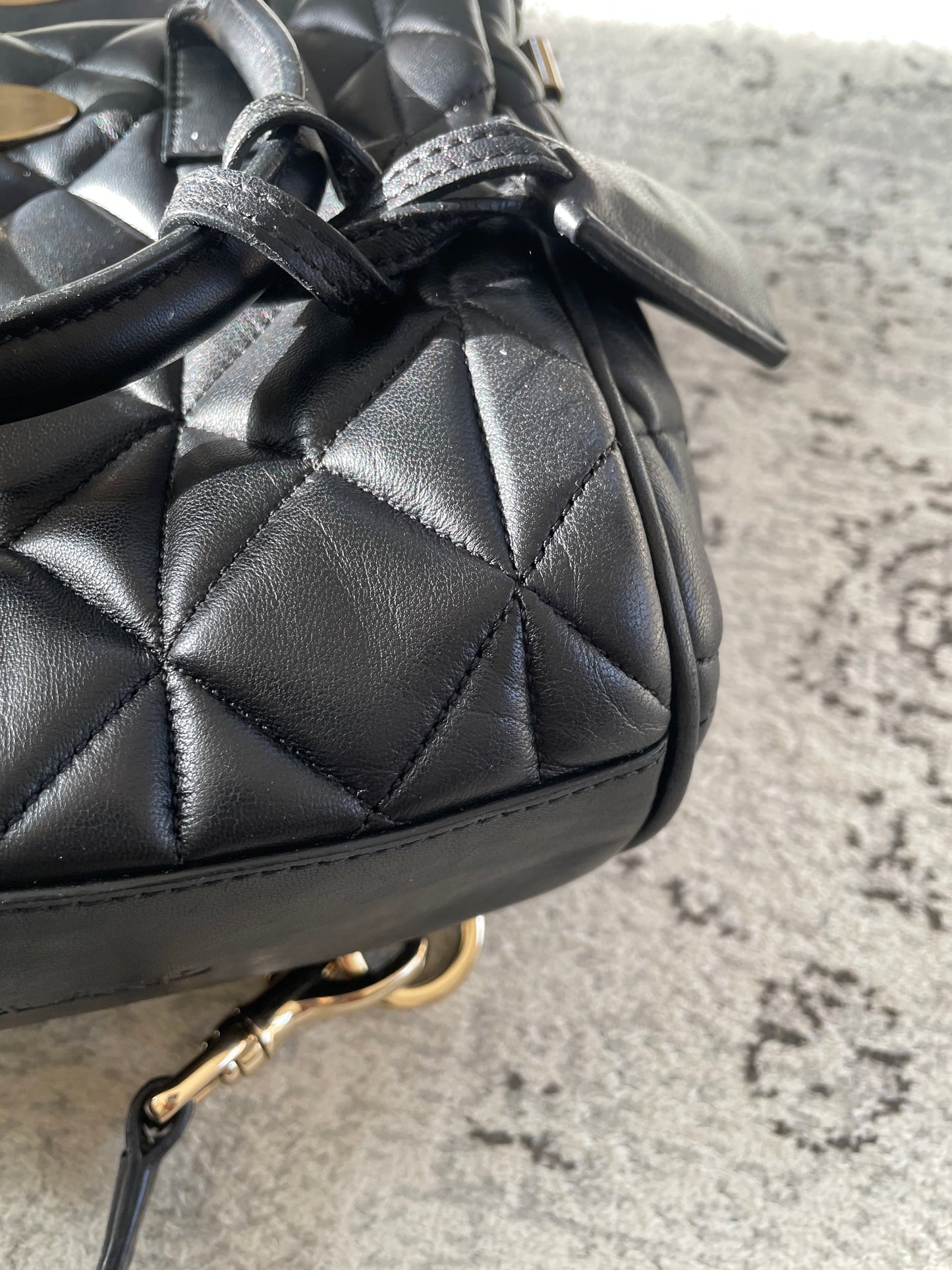 Preloved Mulberry Cara Delevingne Mini Backpack