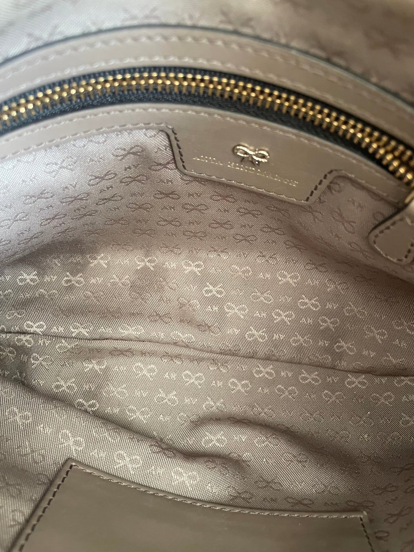 Preloved Anya Hindmarch Maxi Zip Satchel, Small