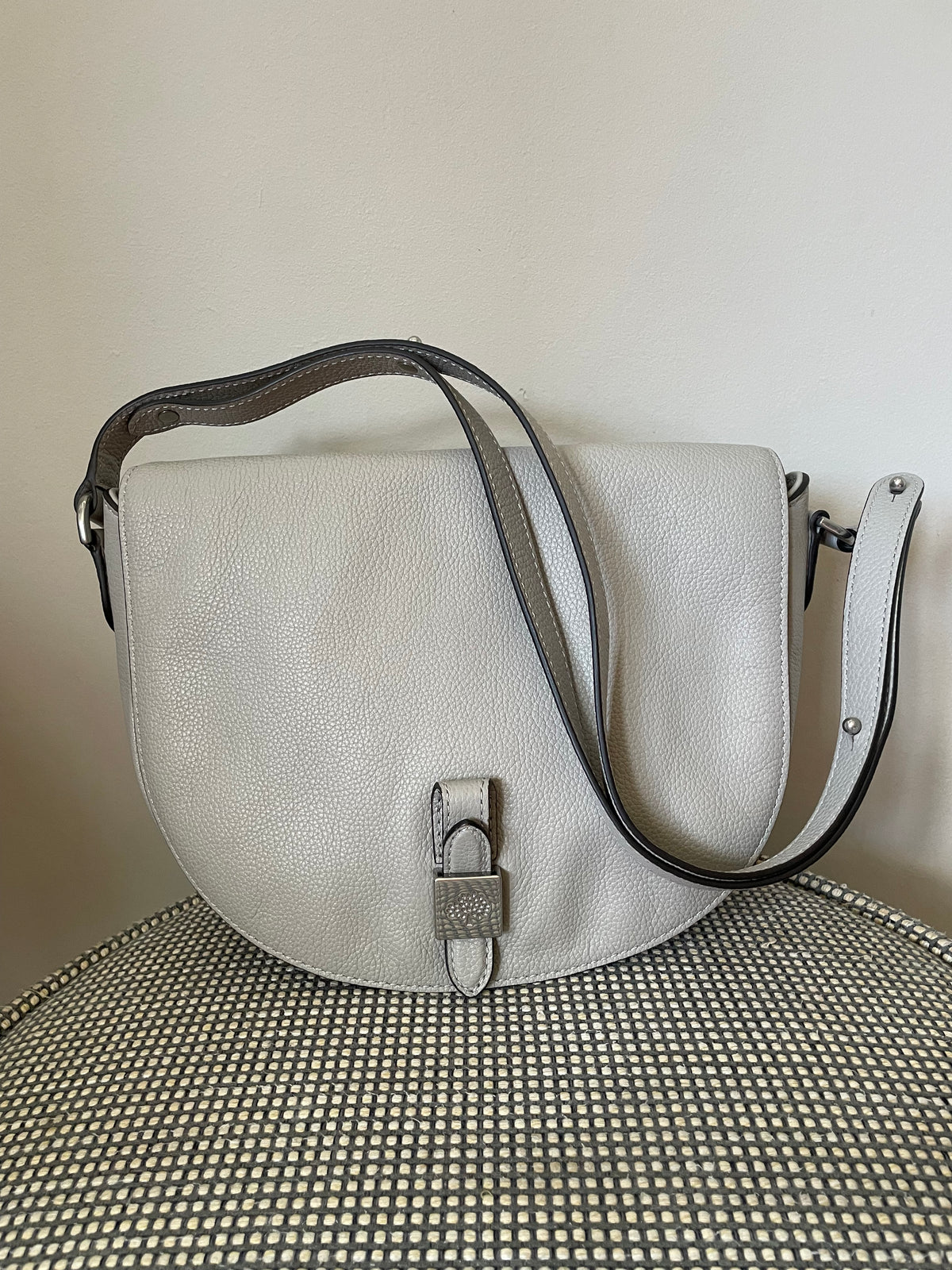 Preloved Mulberry Tessie Satchel Shoulder Bag