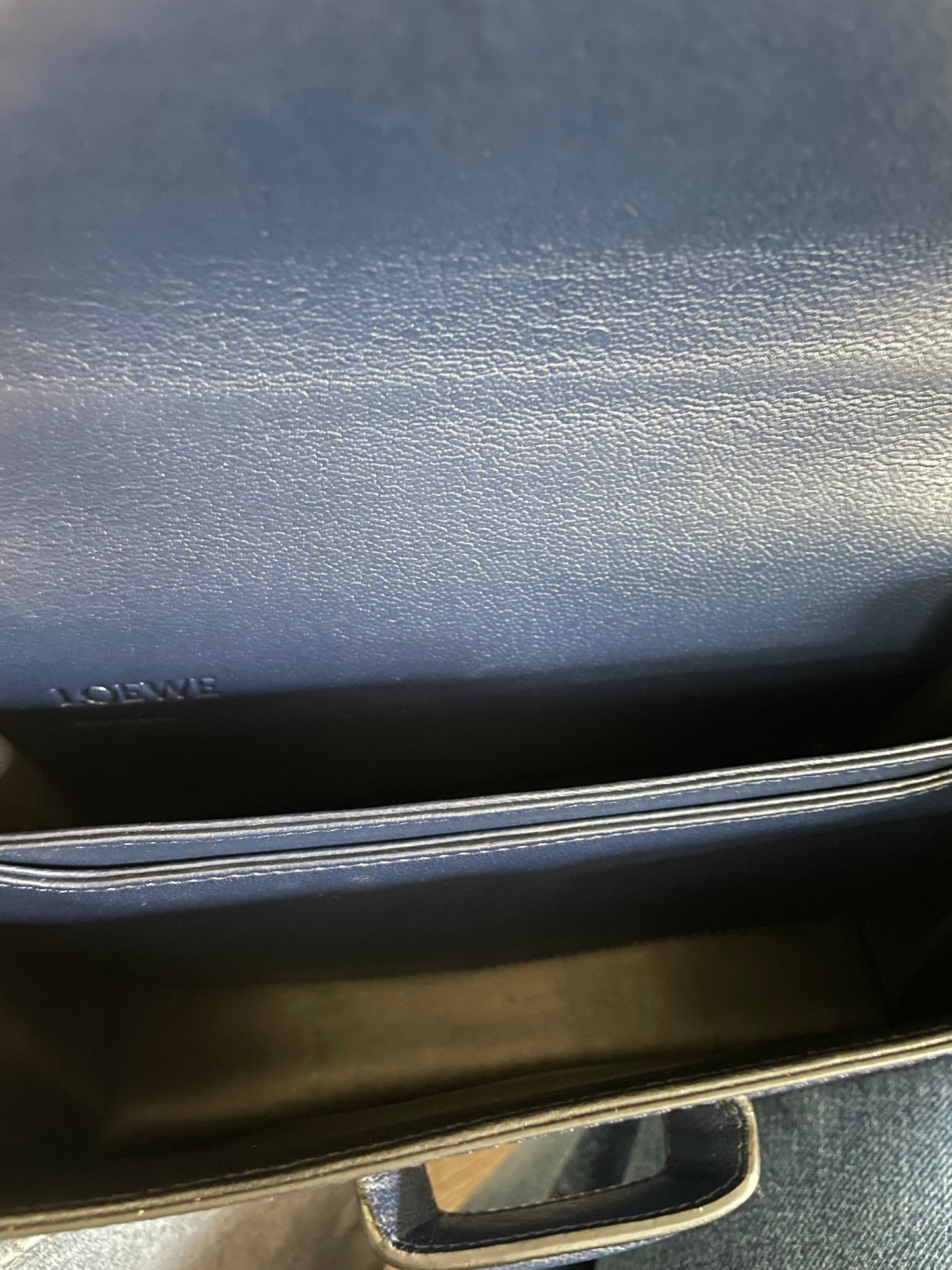 Preloved Loewe Barcelona Crossbody Bag, Medium