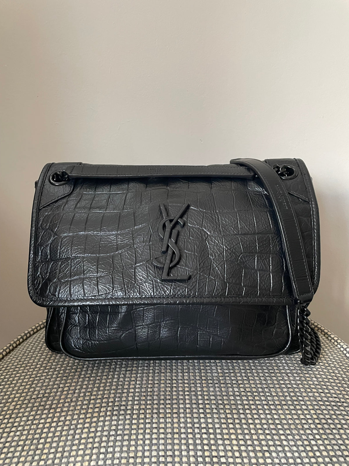 Preloved Saint Laurent Niki Shoulder Bag, Medium