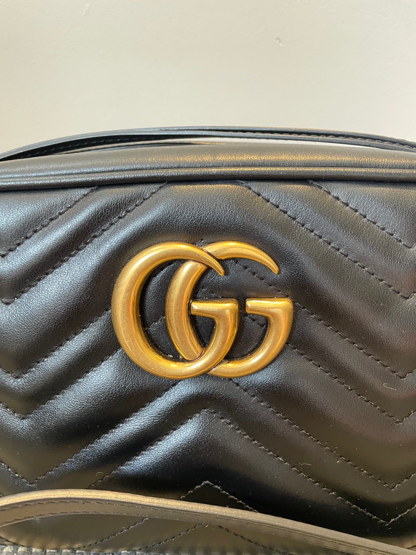 Preloved Gucci Marmont Shoulder Bag, Small