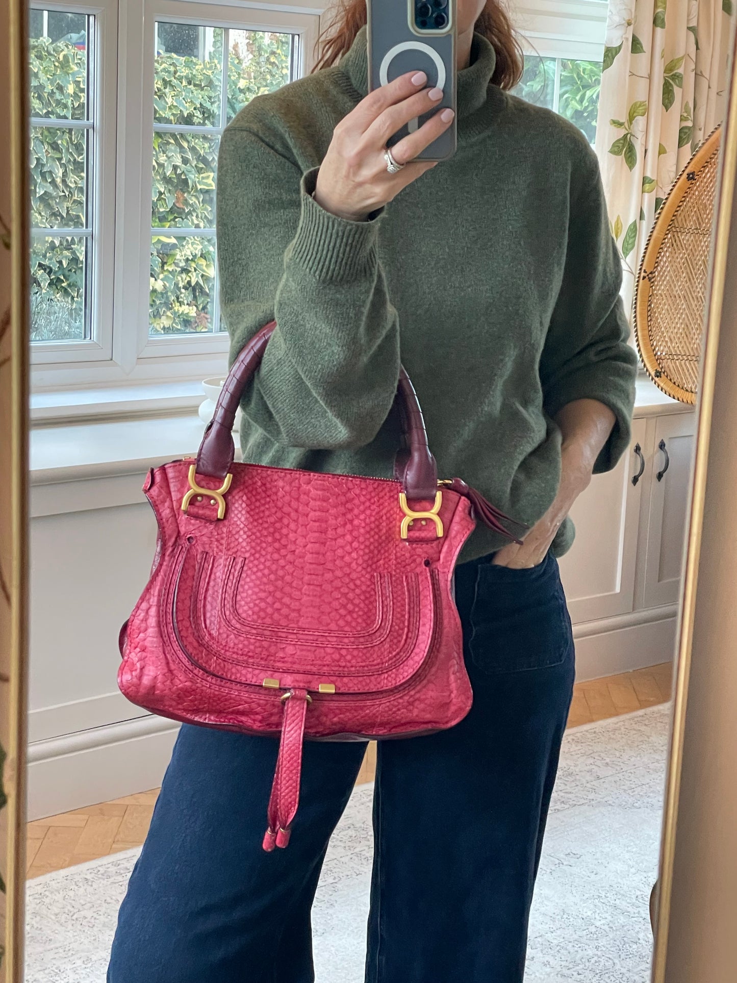 Preloved Chloe Marcie Satchel, Medium