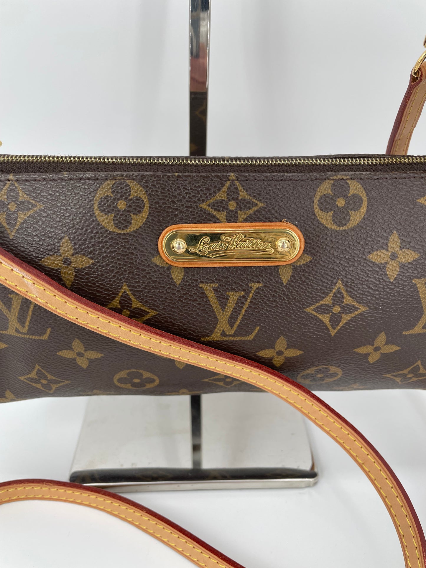 Preloved Louis Vuitton Monogram Canvas Eva Clutch/Crossbody Bag