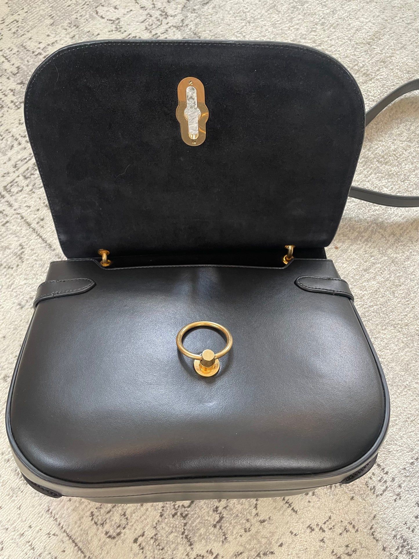 Preloved Mulberry Amberley Satchel Bag, Medium