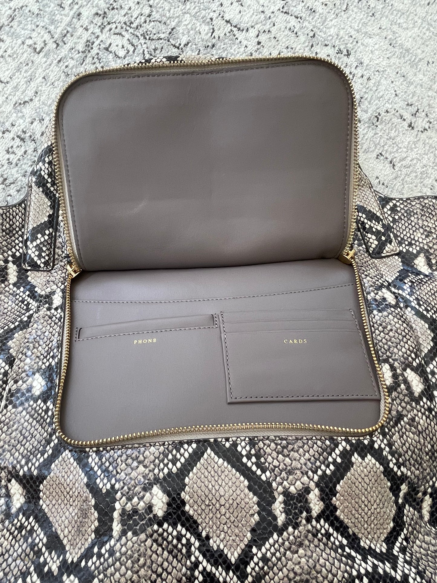 Preloved Anya Hindmarch Soft Vere Tote Bag