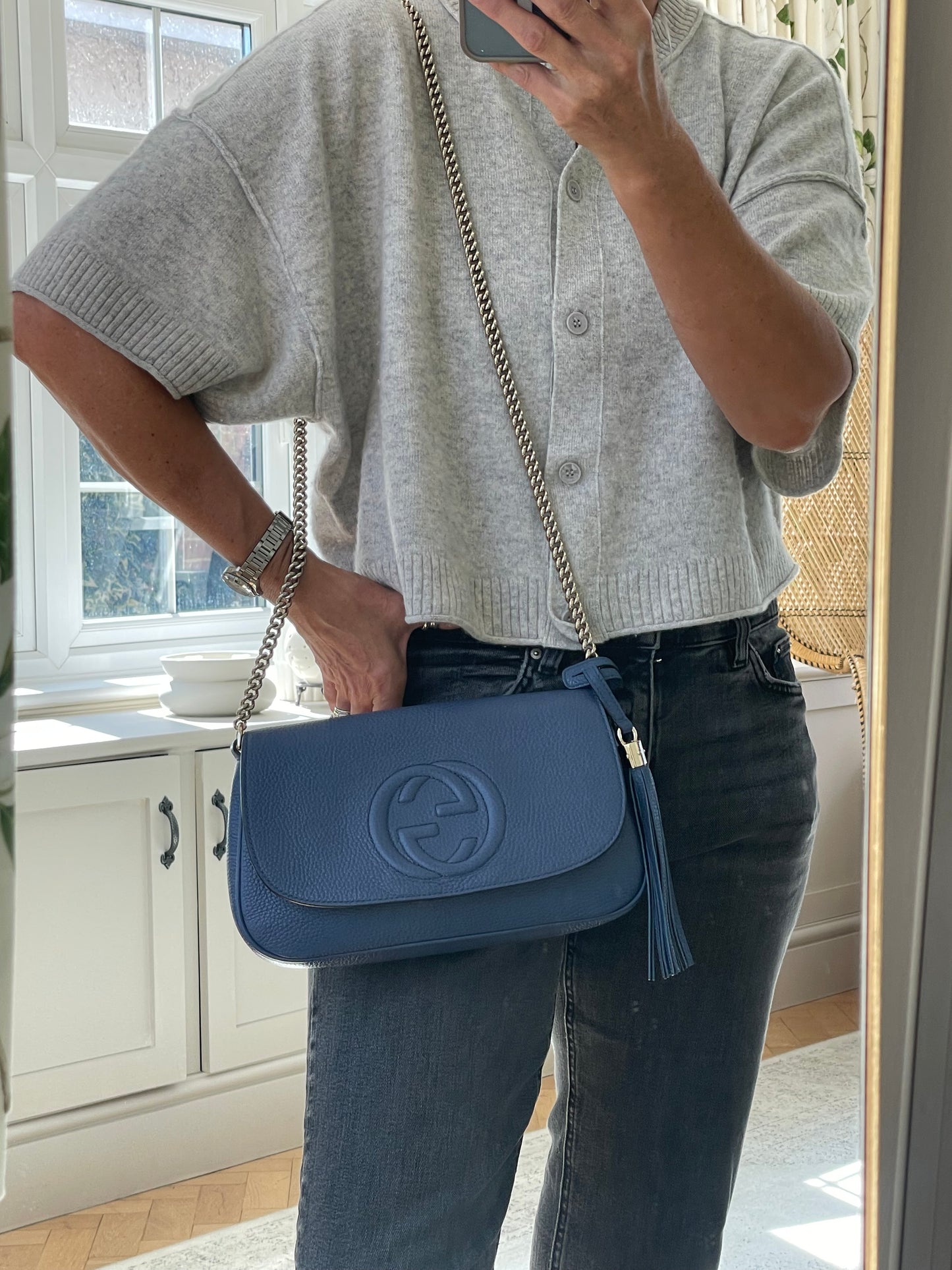 Preloved Gucci Long Soho Chain Shoulder Bag