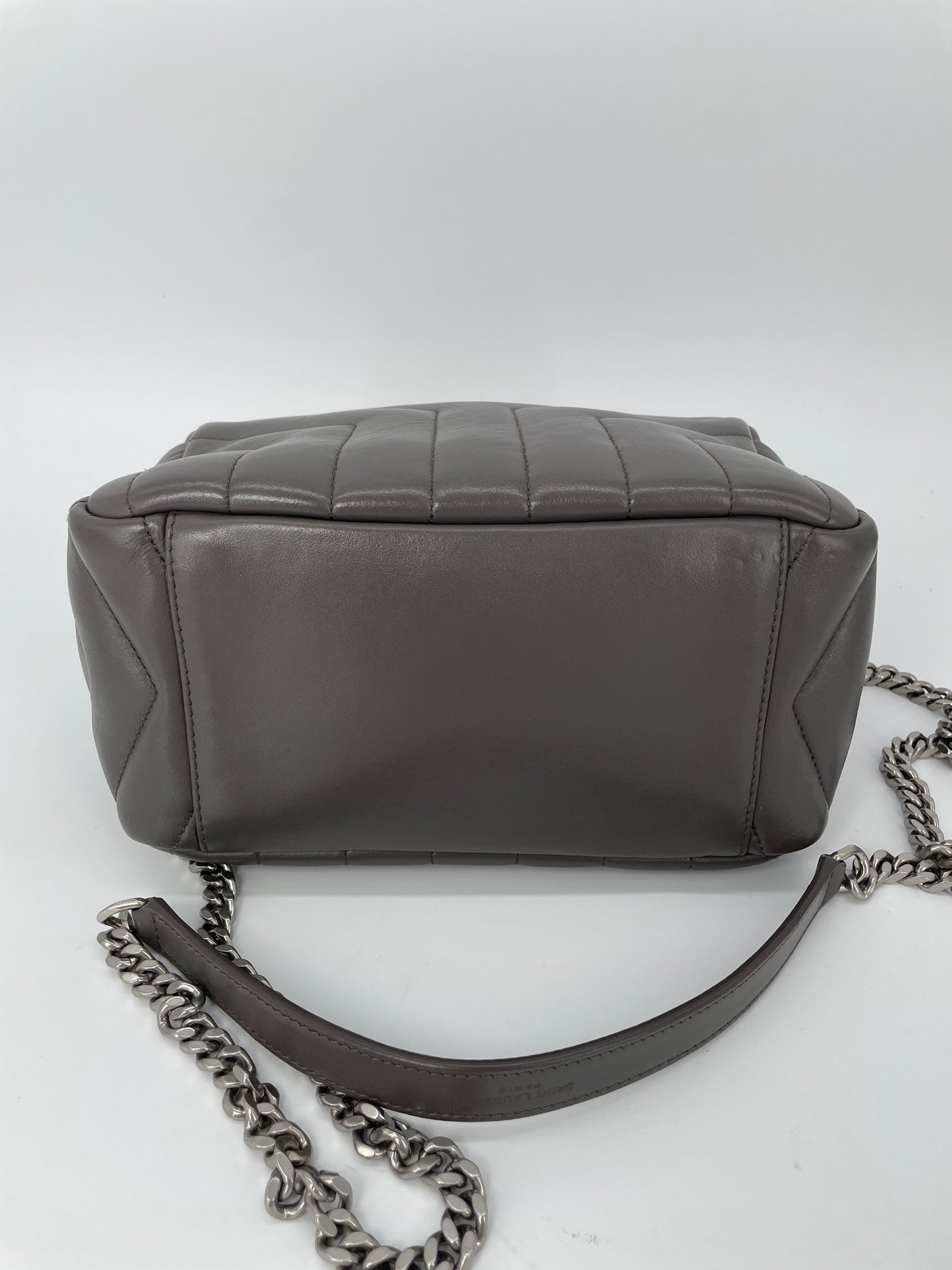 Preloved Saint Laurent Loulou Bowling Bag, Small