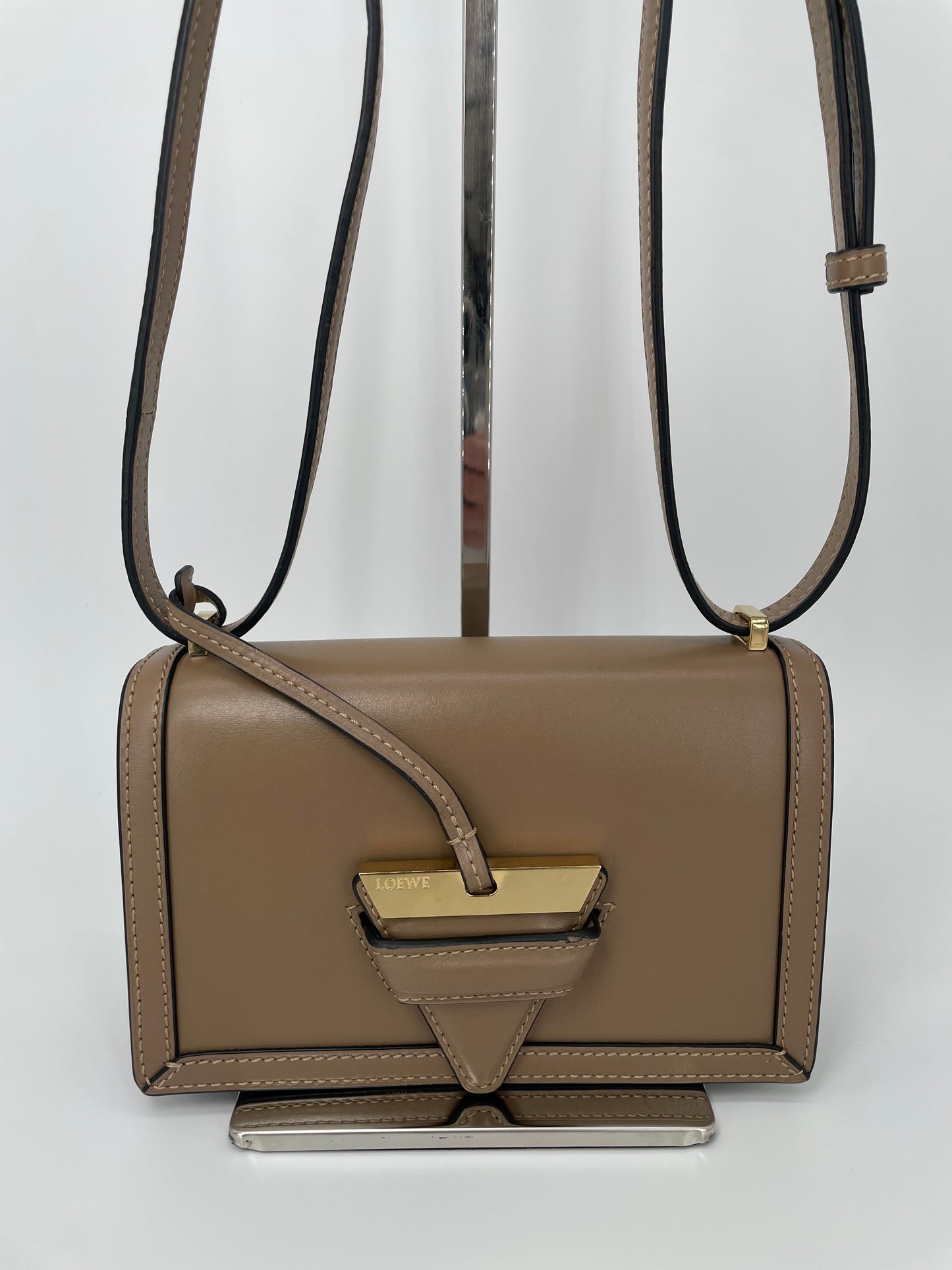 Preloved Loewe Barcelona Crossbody Bag, Small