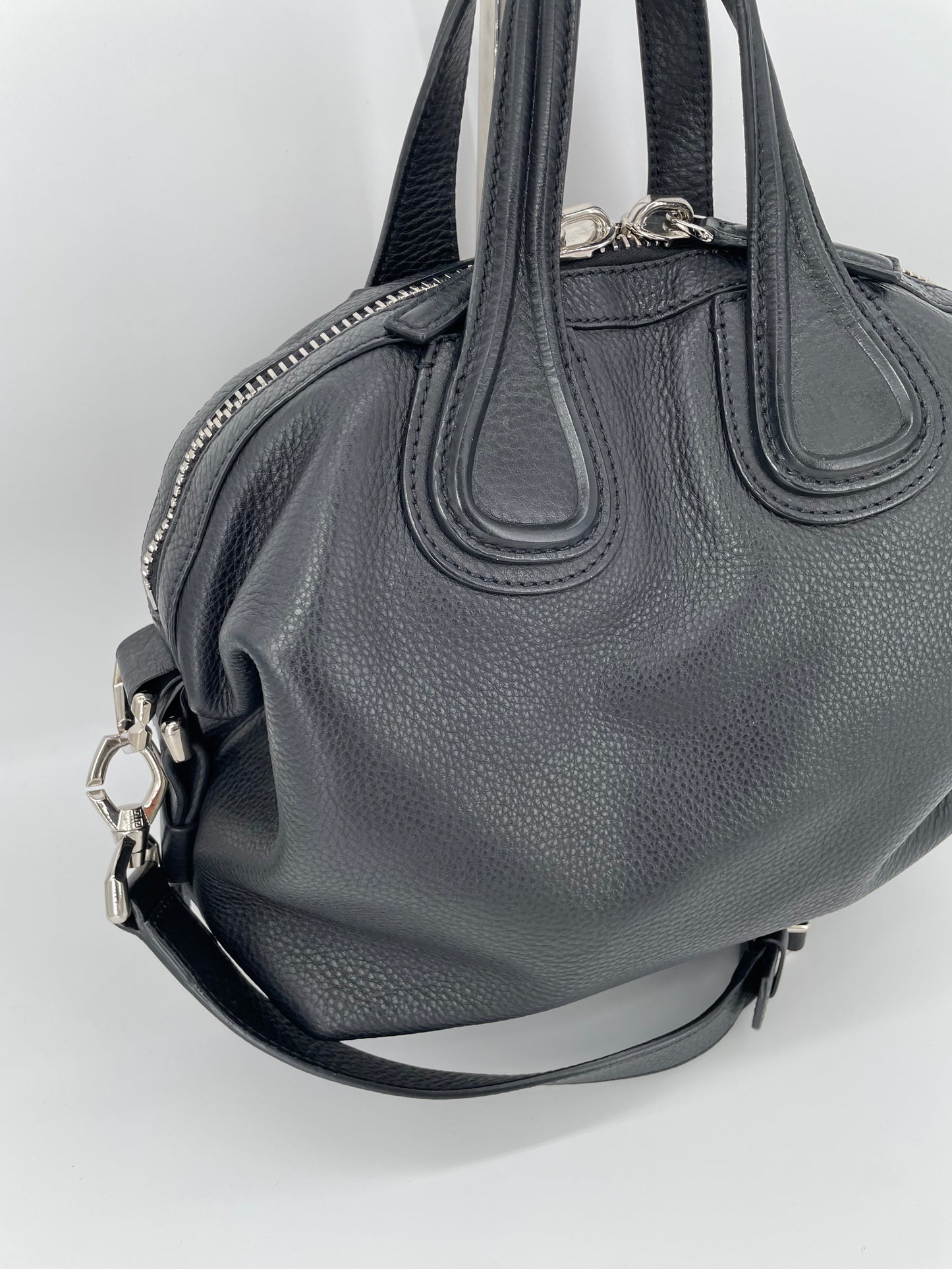 Preloved Givenchy Nightingale Shoulder Tote Bag, Small
