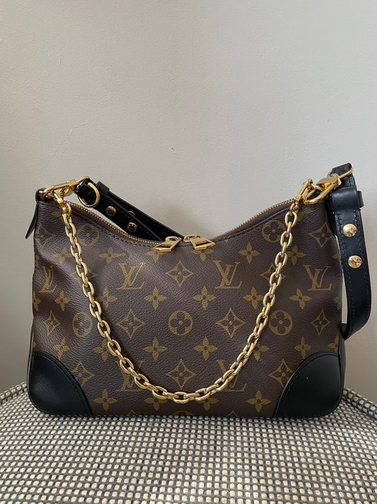 Preloved Louis Vuitton Boulogne NM PM Shoulder Bag