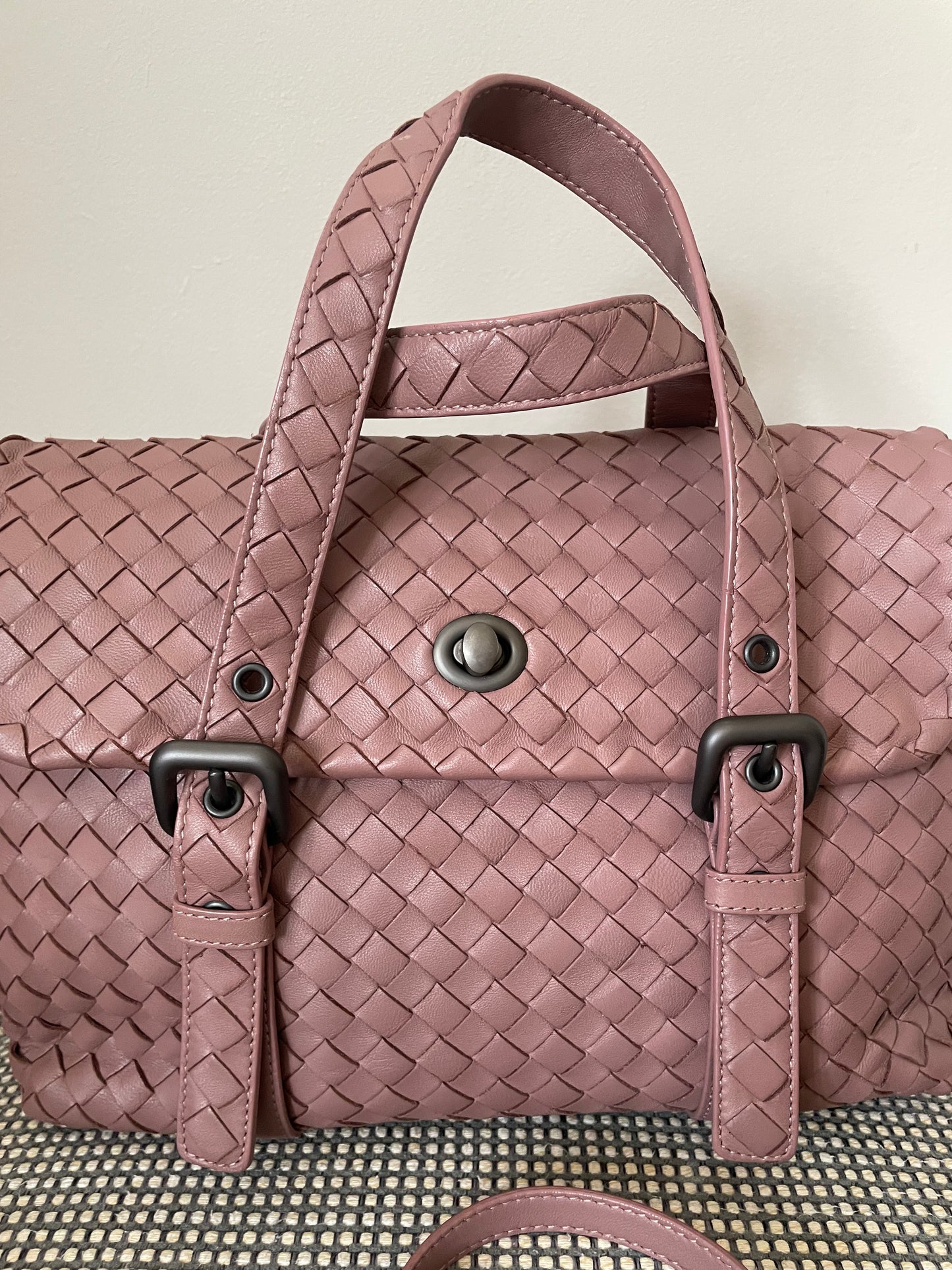 Preloved Bottega Veneta Two Way Satchel Bag