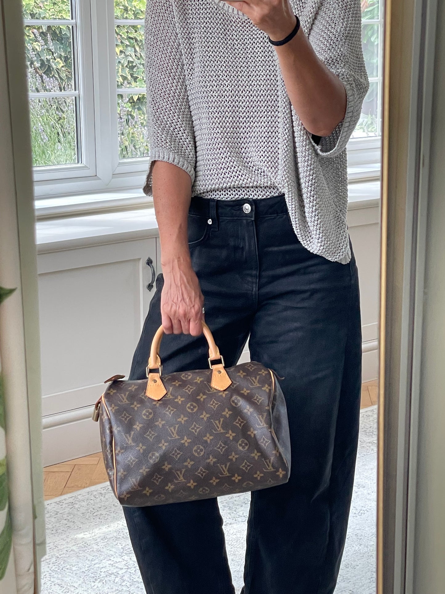 Preloved Vintage Louis Vuitton Speedy Boston Bag, 30