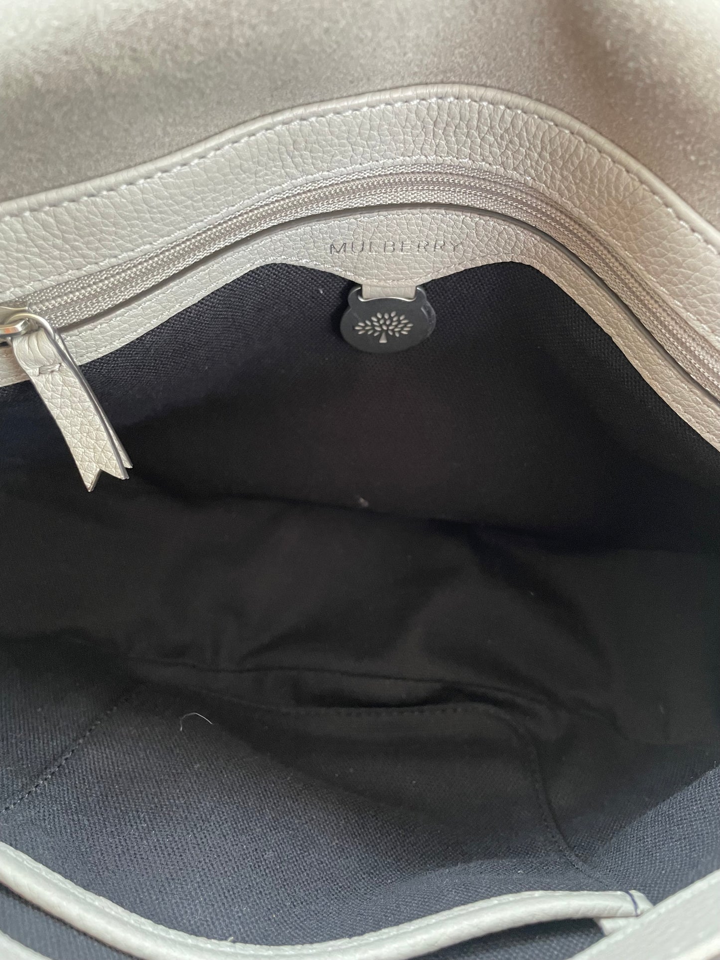 Preloved Mulberry Tessie Satchel Shoulder Bag