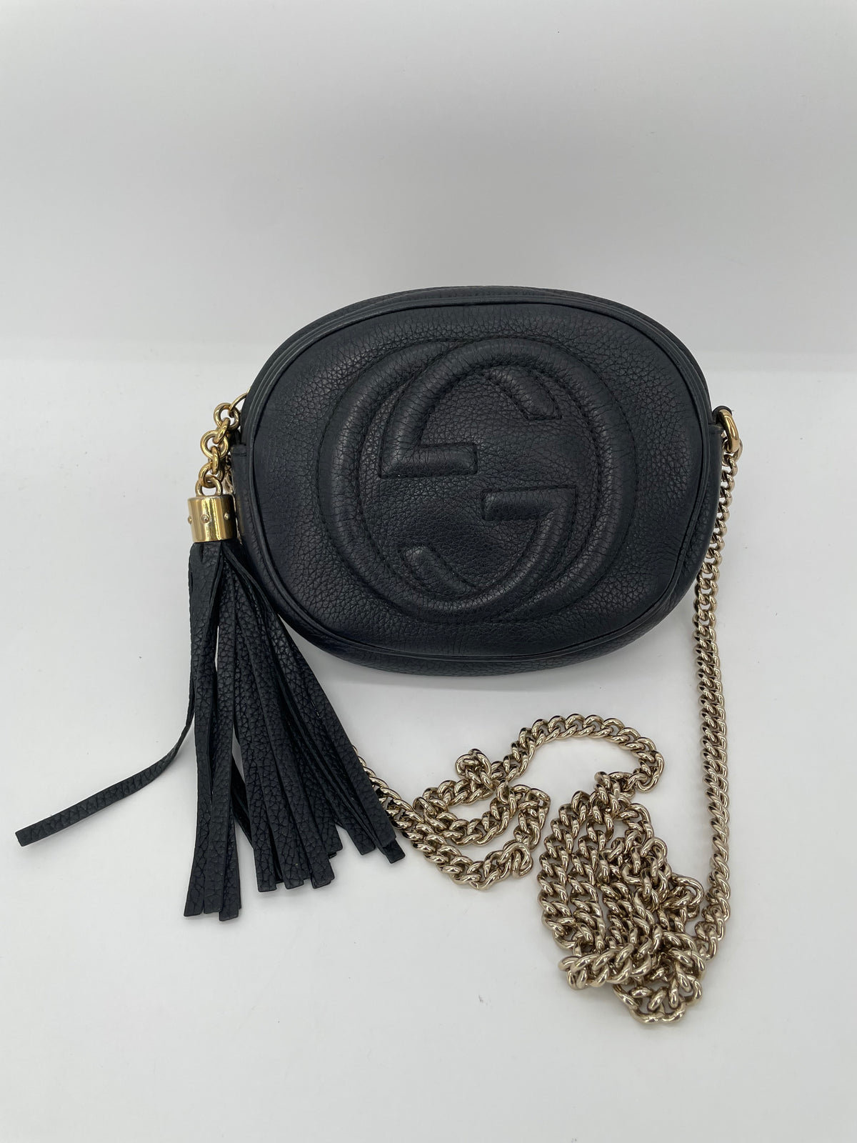 Preloved Gucci Soho Chain Crossbody Bag, Mini