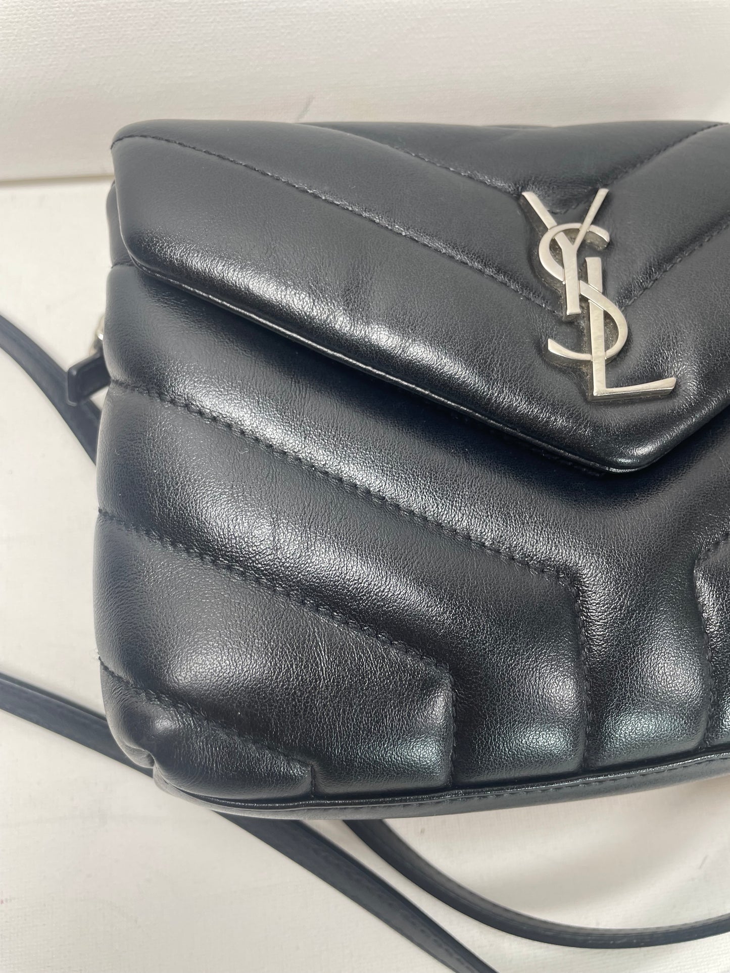 Preloved Saint Laurent Loulou Shoulder Bag, Toy